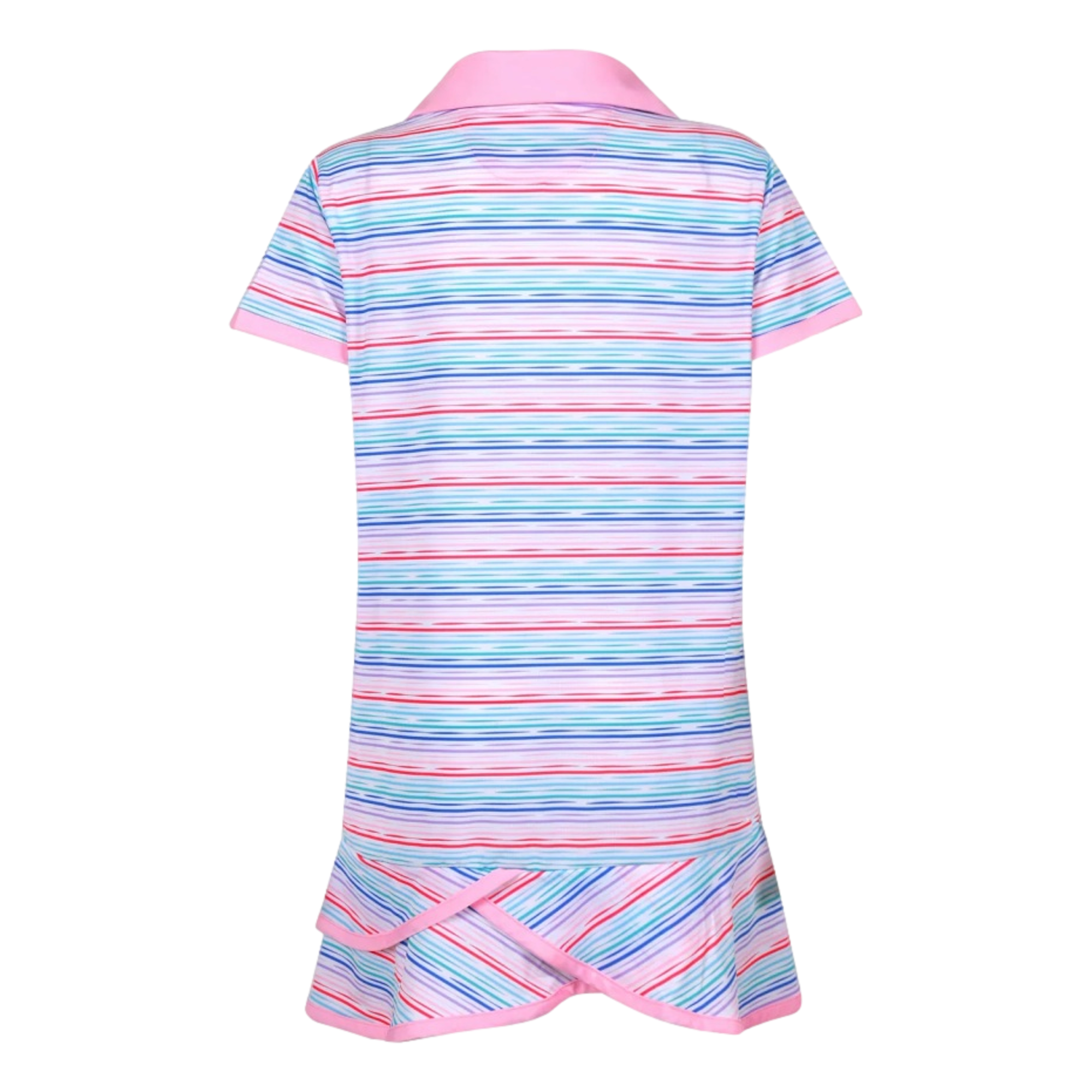 Girls Nora Riviera Scalloped Short Sleeve Dress