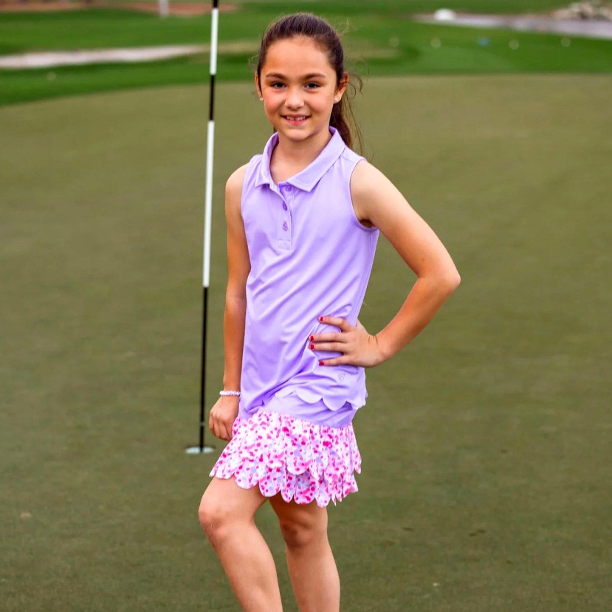Girls Rylee Sleeveless Polo