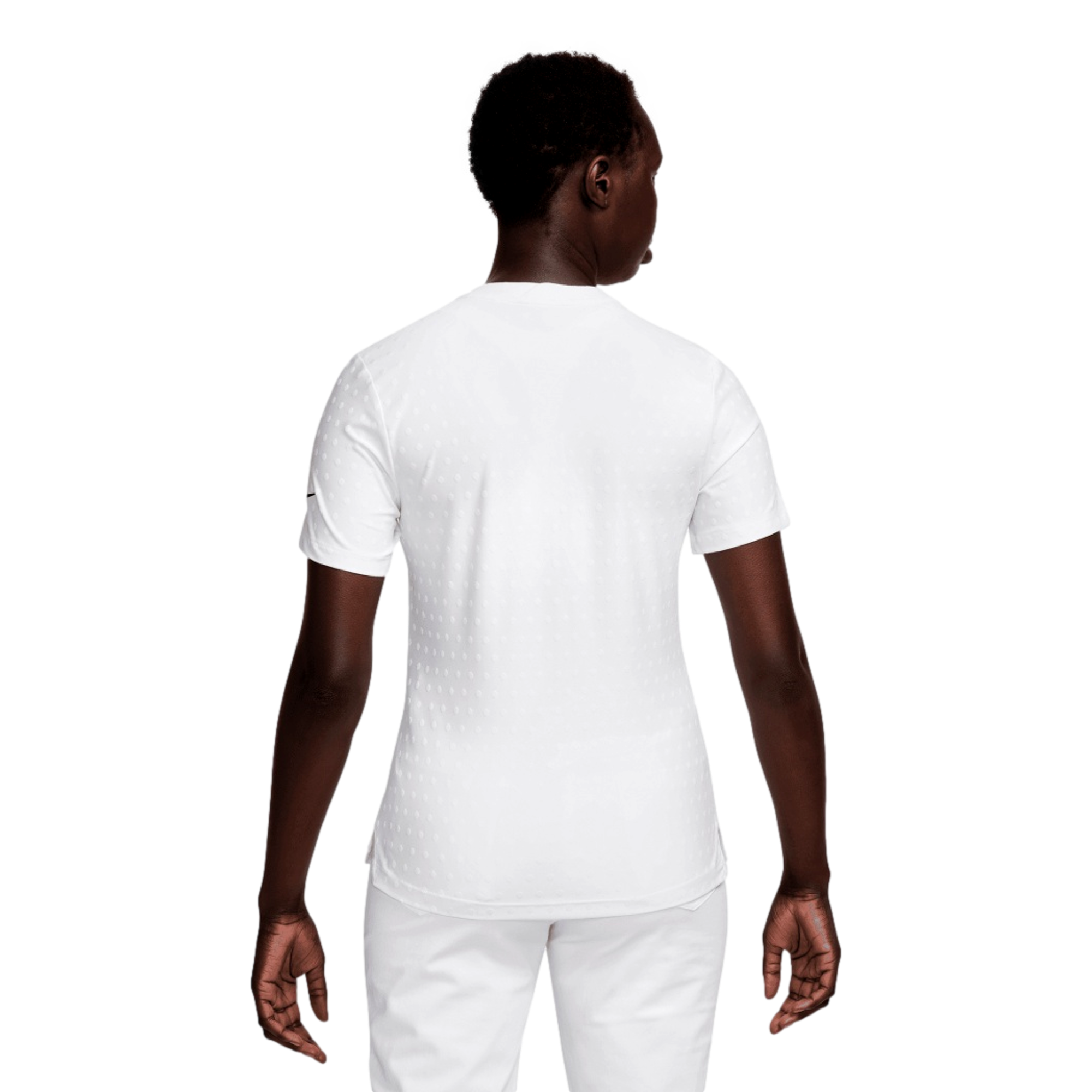 Women's Dri-FIT Blade Jacquard V-Neck Short Sleeve Polo | PGA TOUR