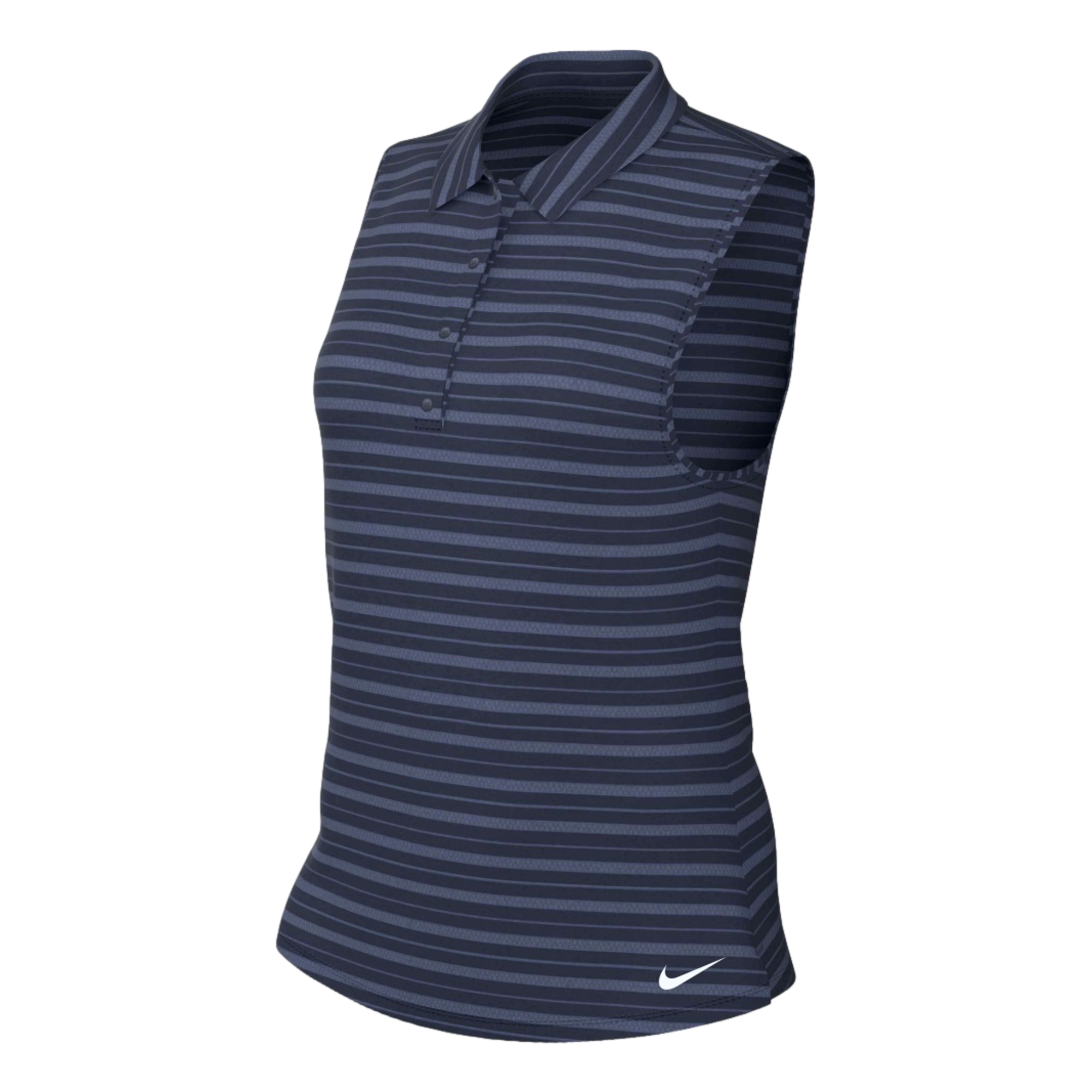 Women's Victory Dri-FIT Sleeveless Striped Golf Polo