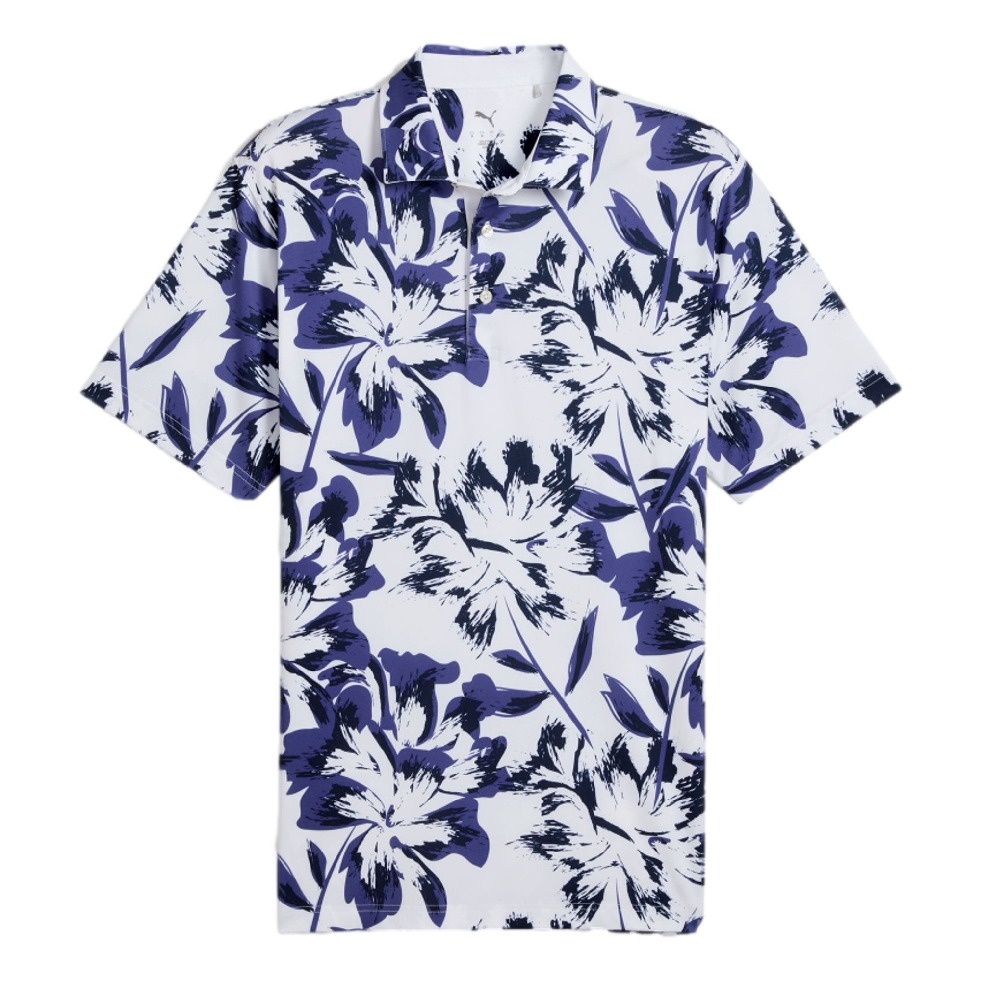 MATTR Broken Flower Polo Shirt