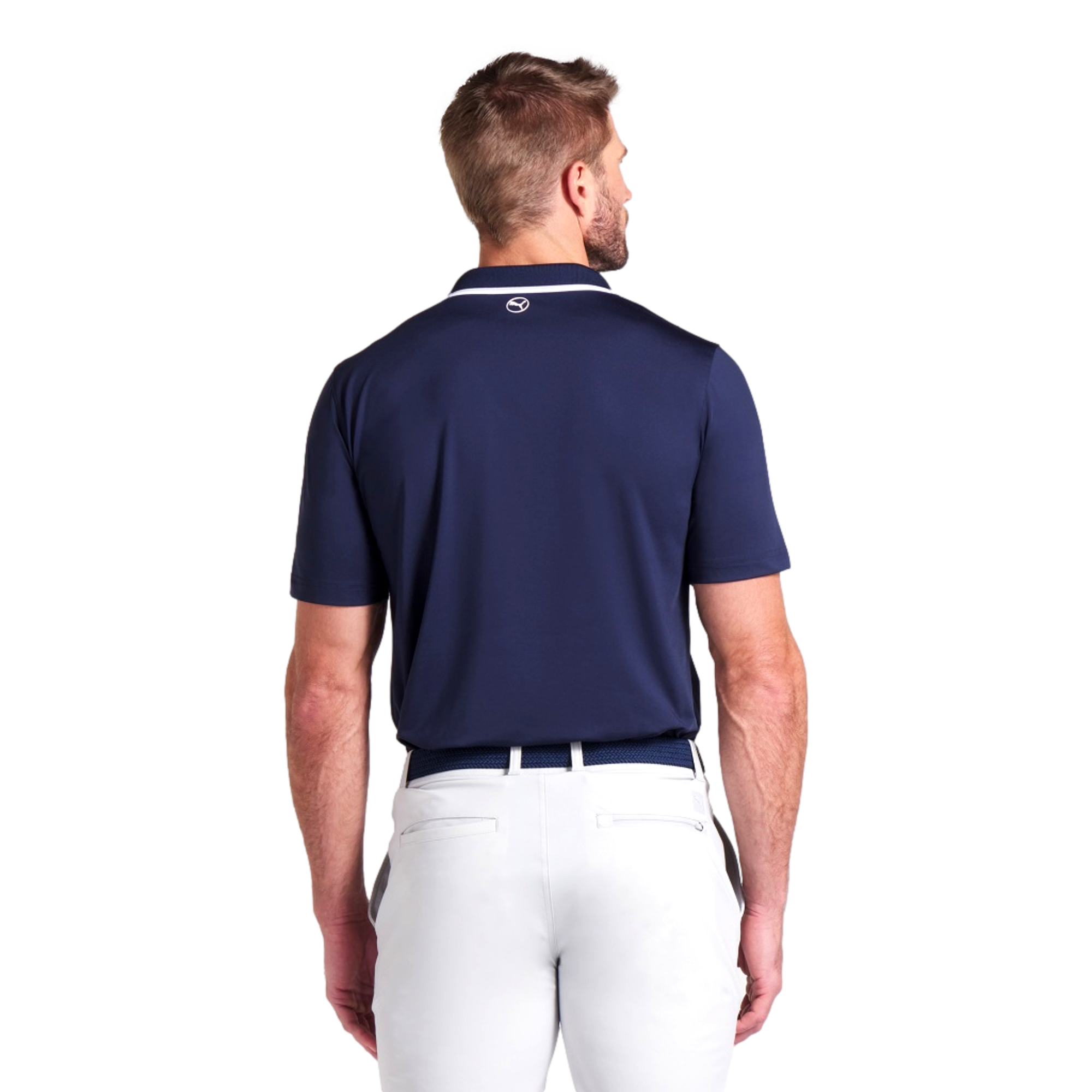 MATTR Elevated Solid Polo Shirt