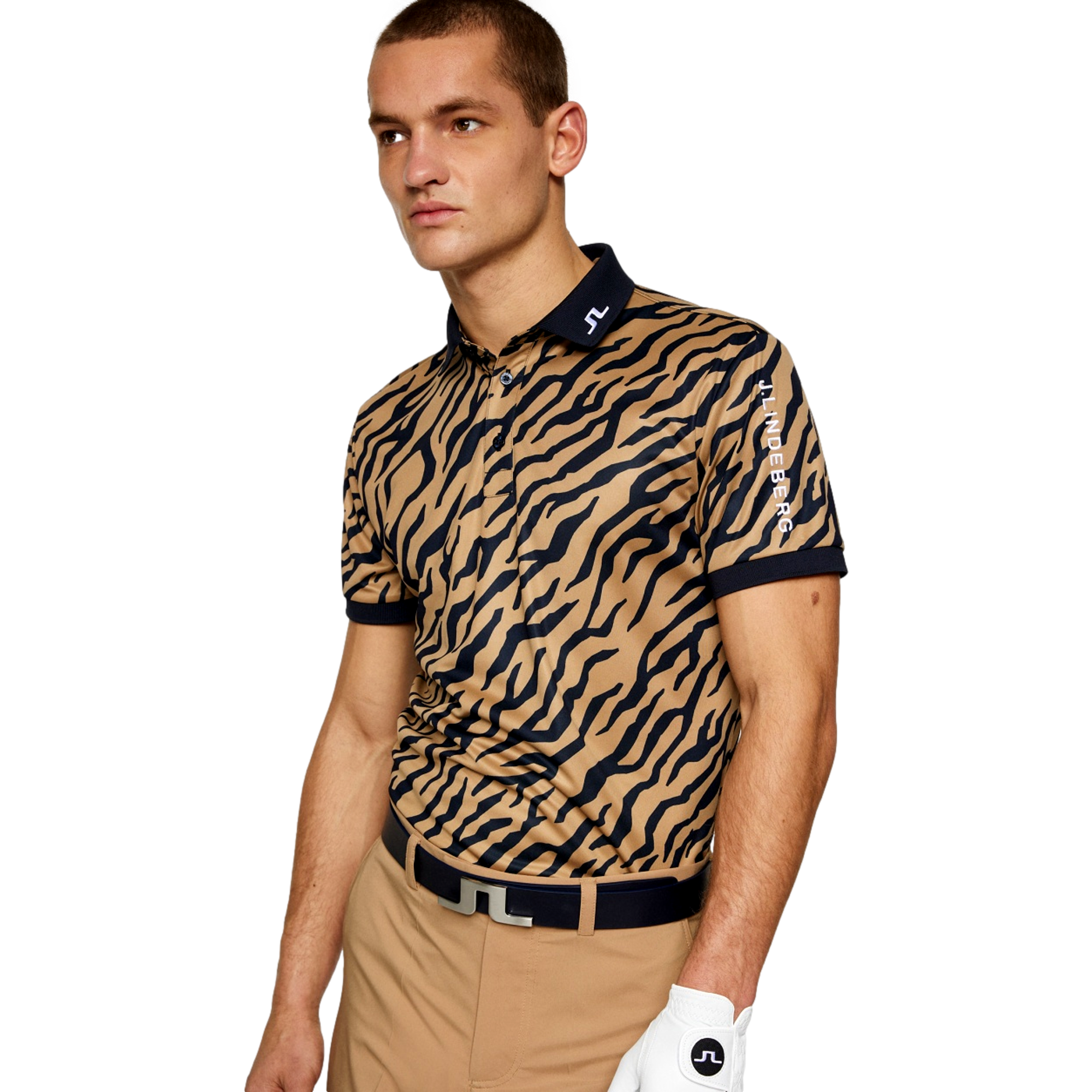 Tour Tech Print Polo Shirt