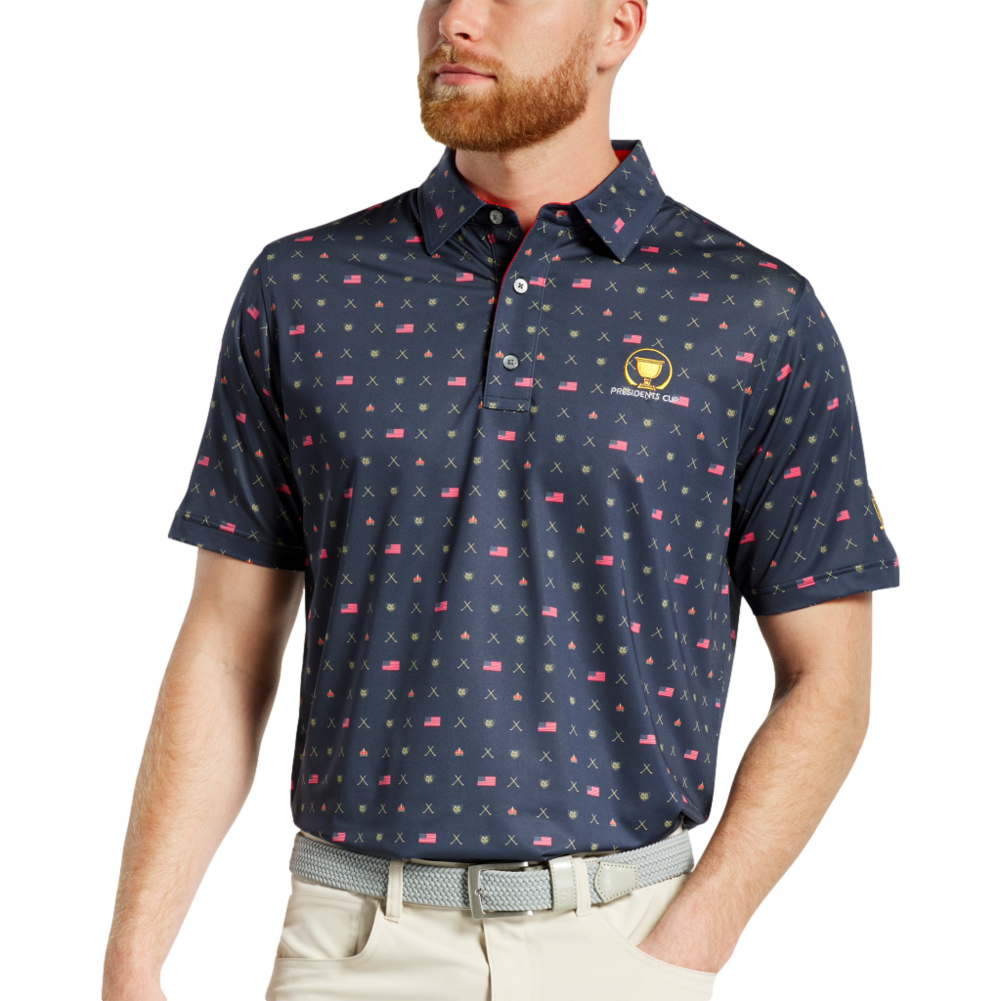 Team USA Printed Polo Shirt