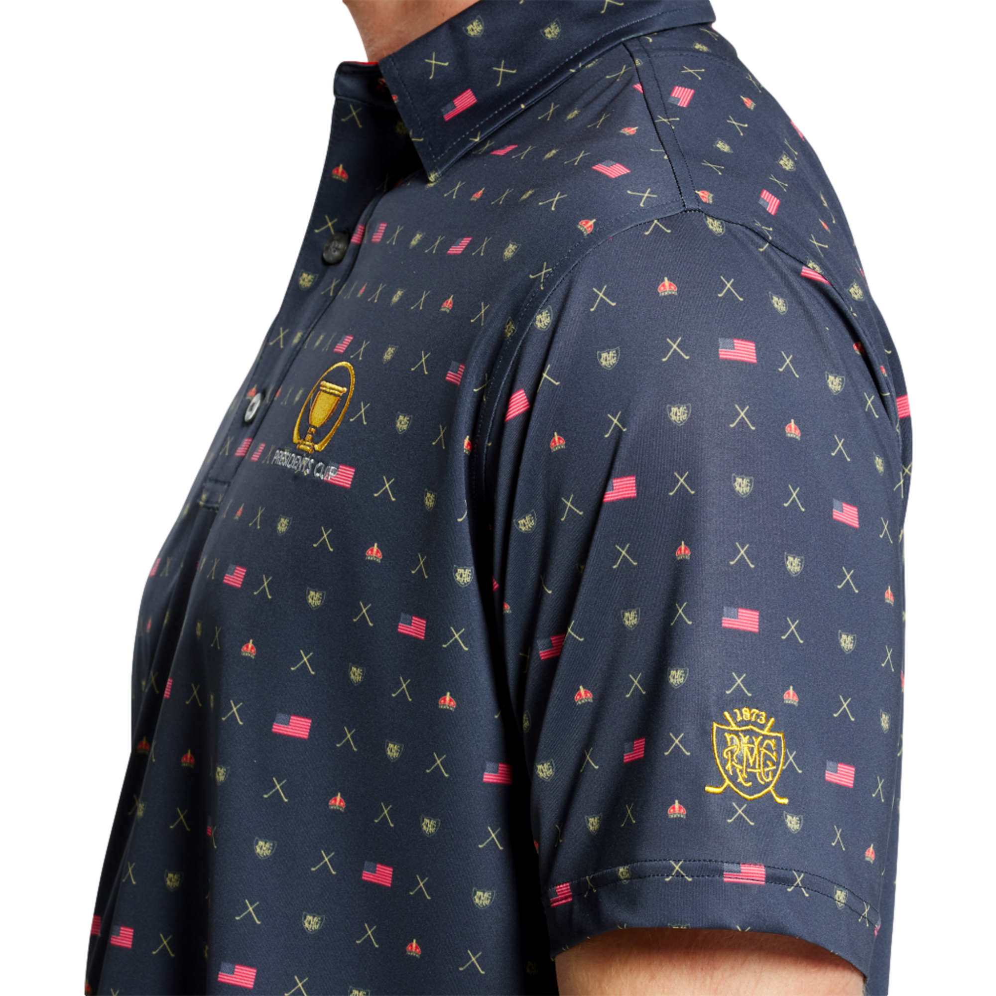 Team USA Printed Polo Shirt