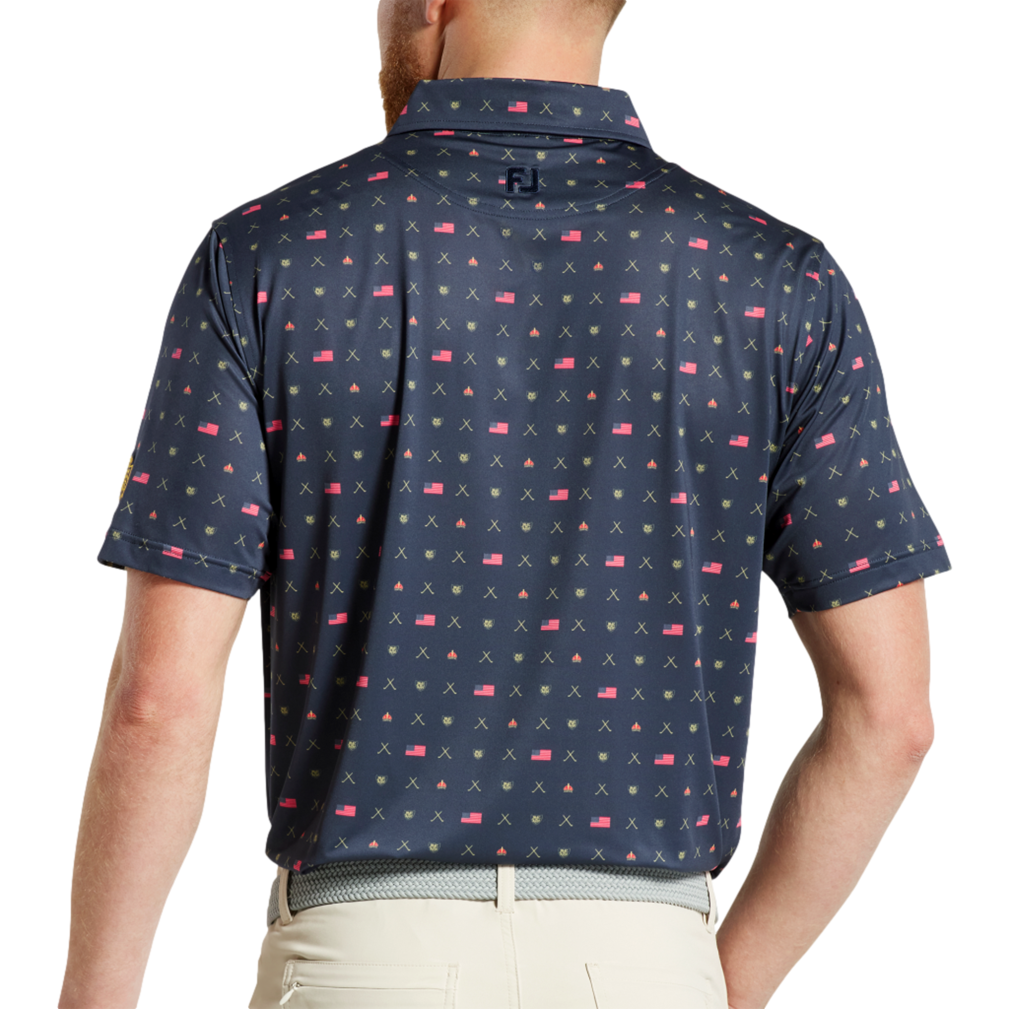 Team USA Printed Polo Shirt