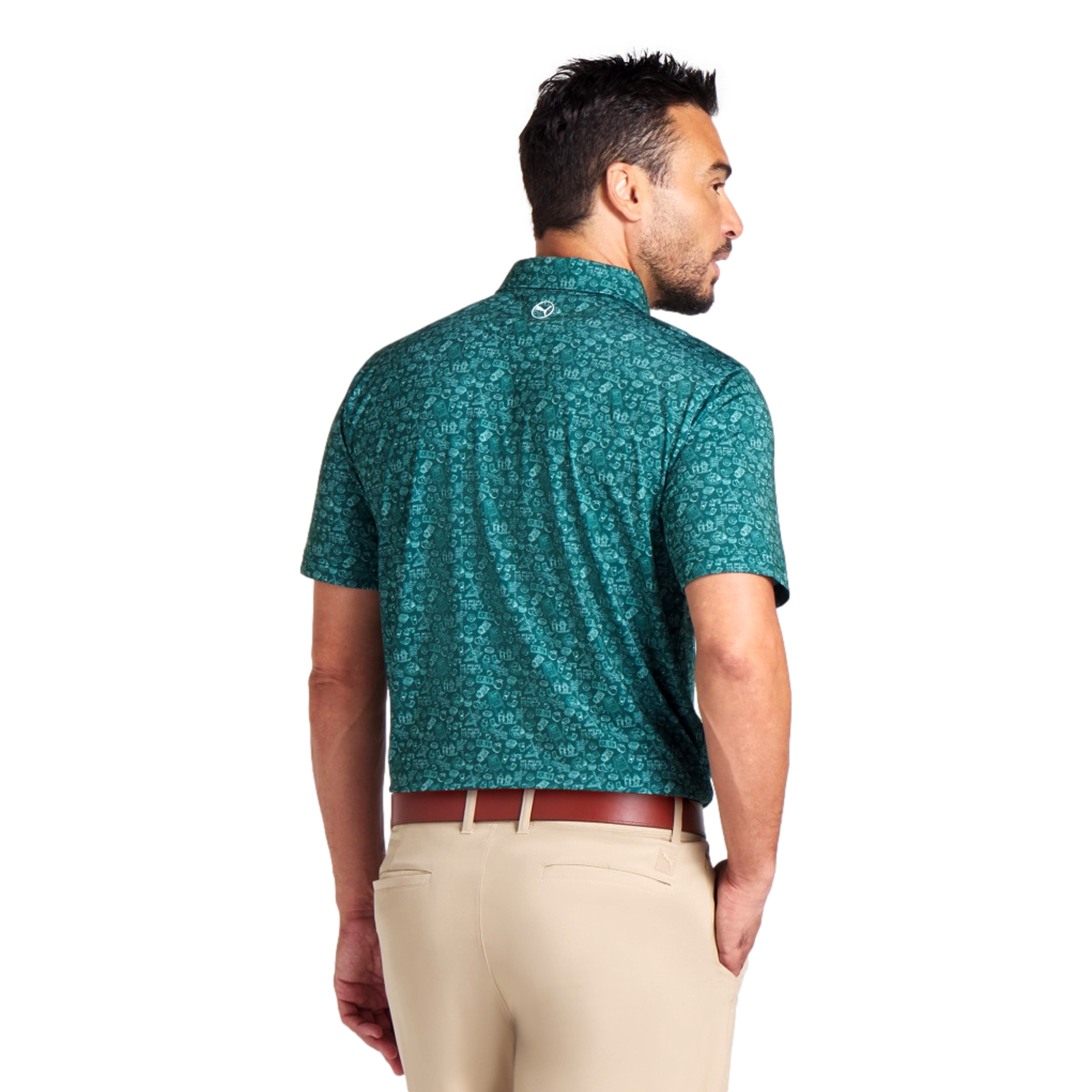 MATTR Peach Stand Polo Shirt