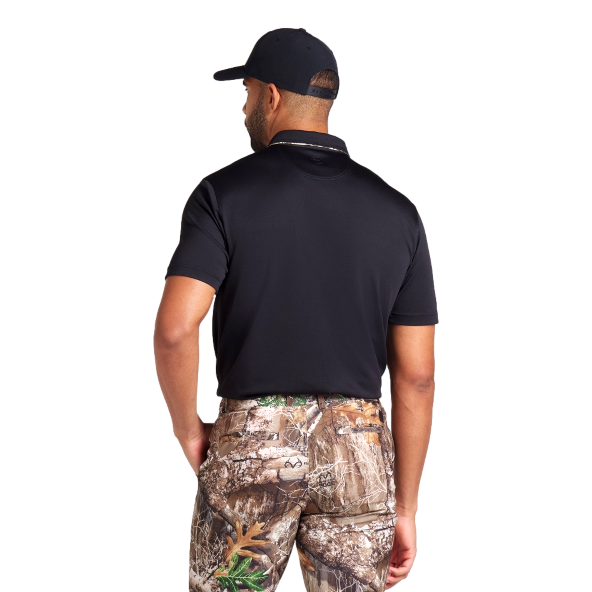 Puma X Realtree Tipped Men's Short Sleeve Golf Polo Shirt