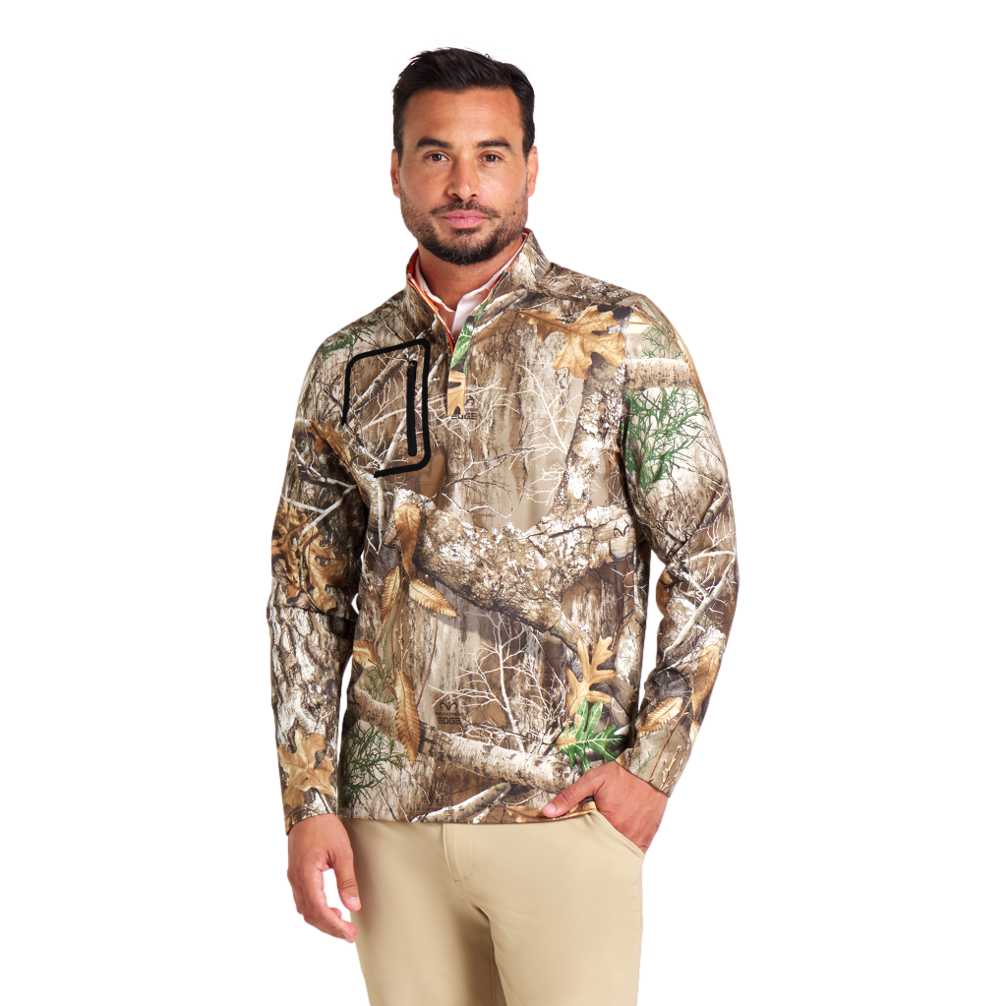 Puma X Realtree Men's Golf Quarter Zip