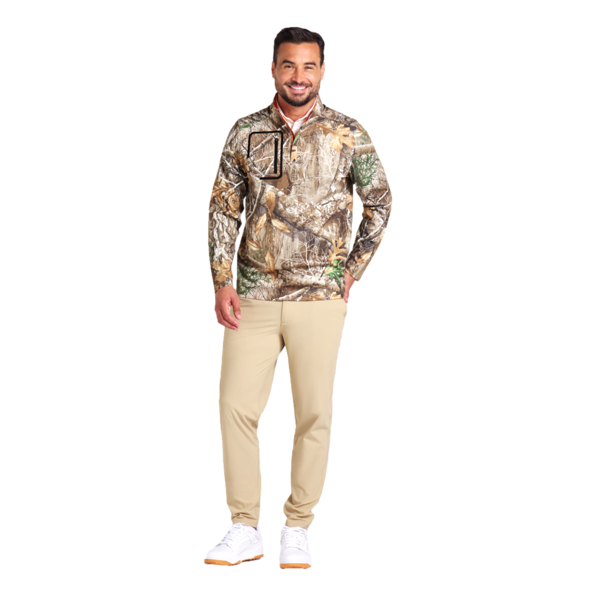 Puma X Realtree Men's Golf Quarter Zip
