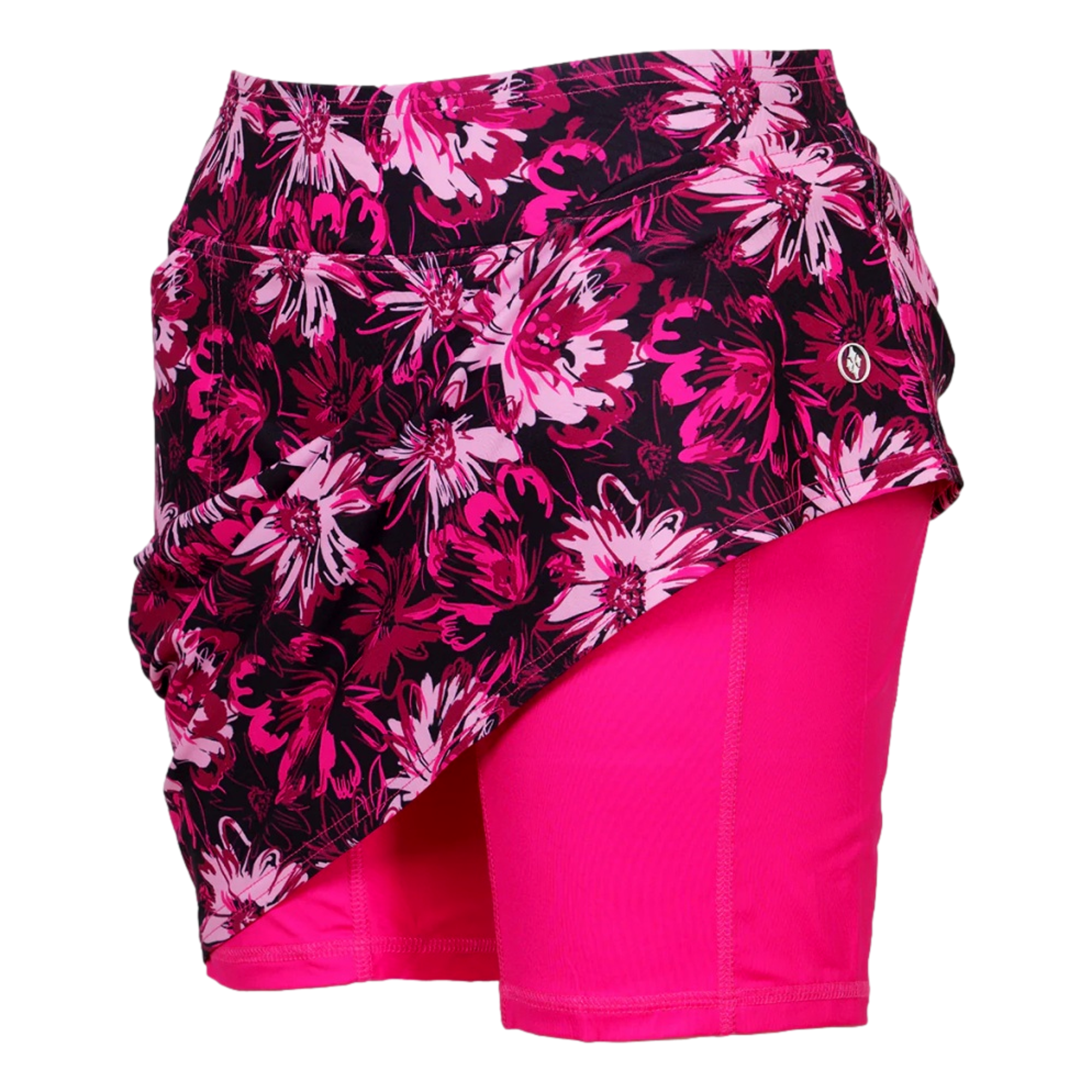 Mina Artsy Floral 17" Skort