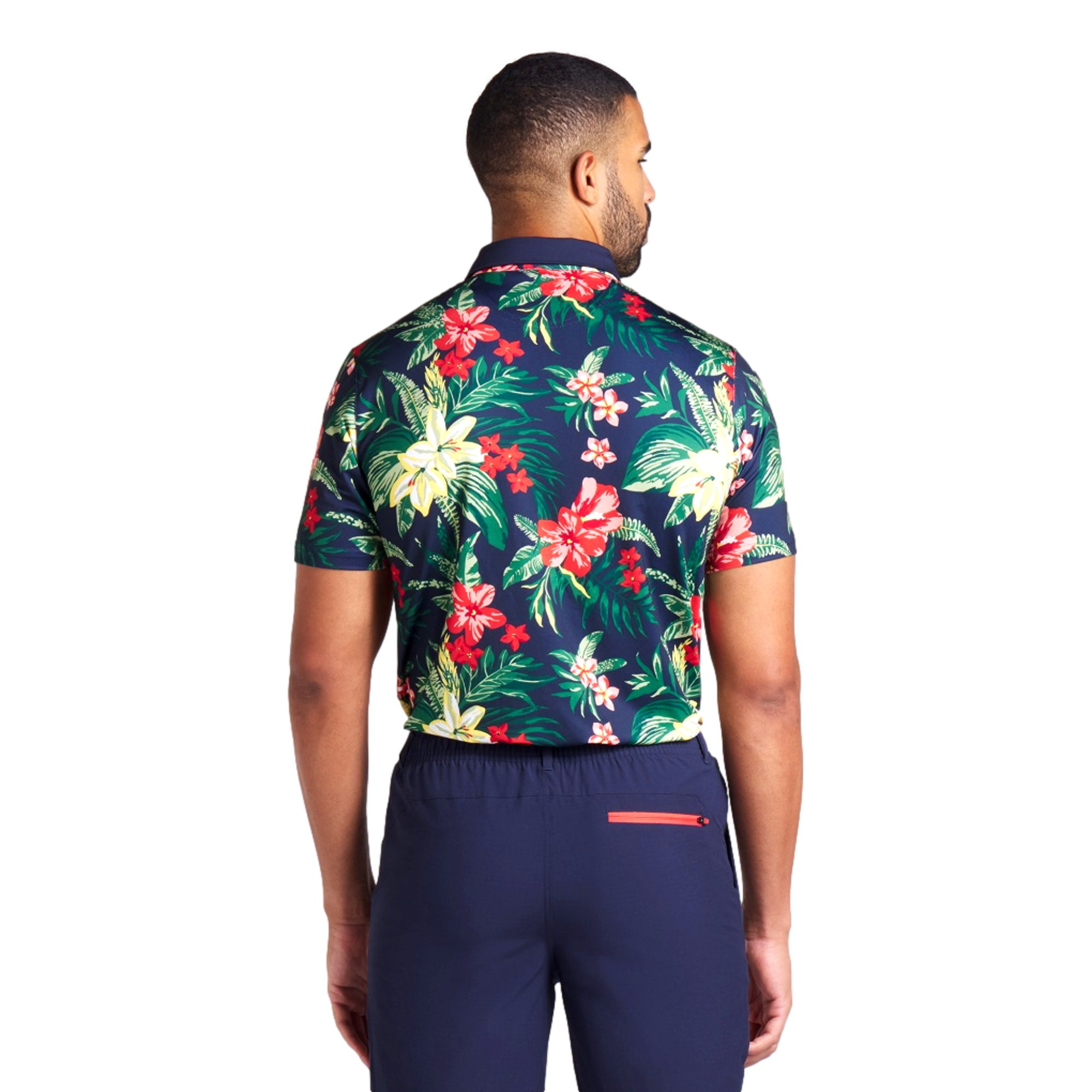 Puma X PTC Floral Men's Short Sleeve Golf Polo Shirt