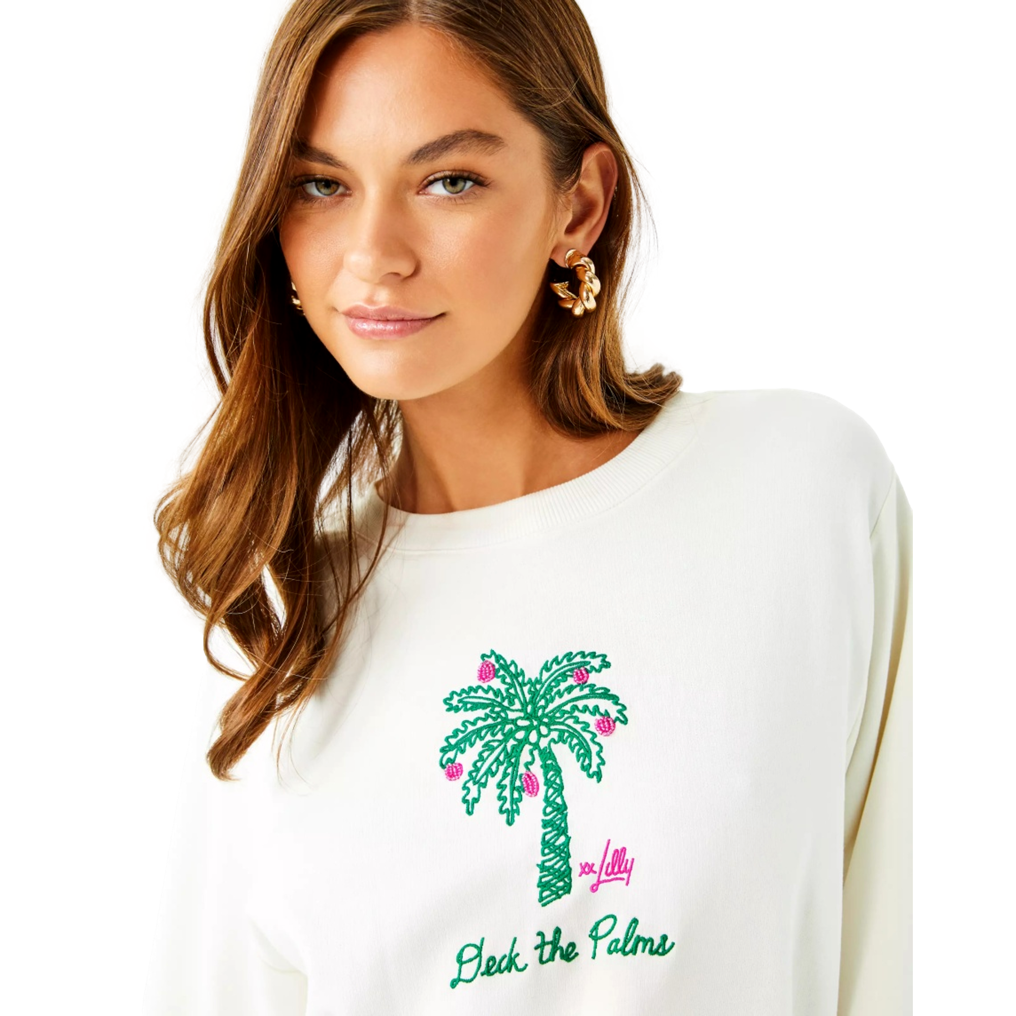 Women's Ballad Deck The Palms Sweatshirt