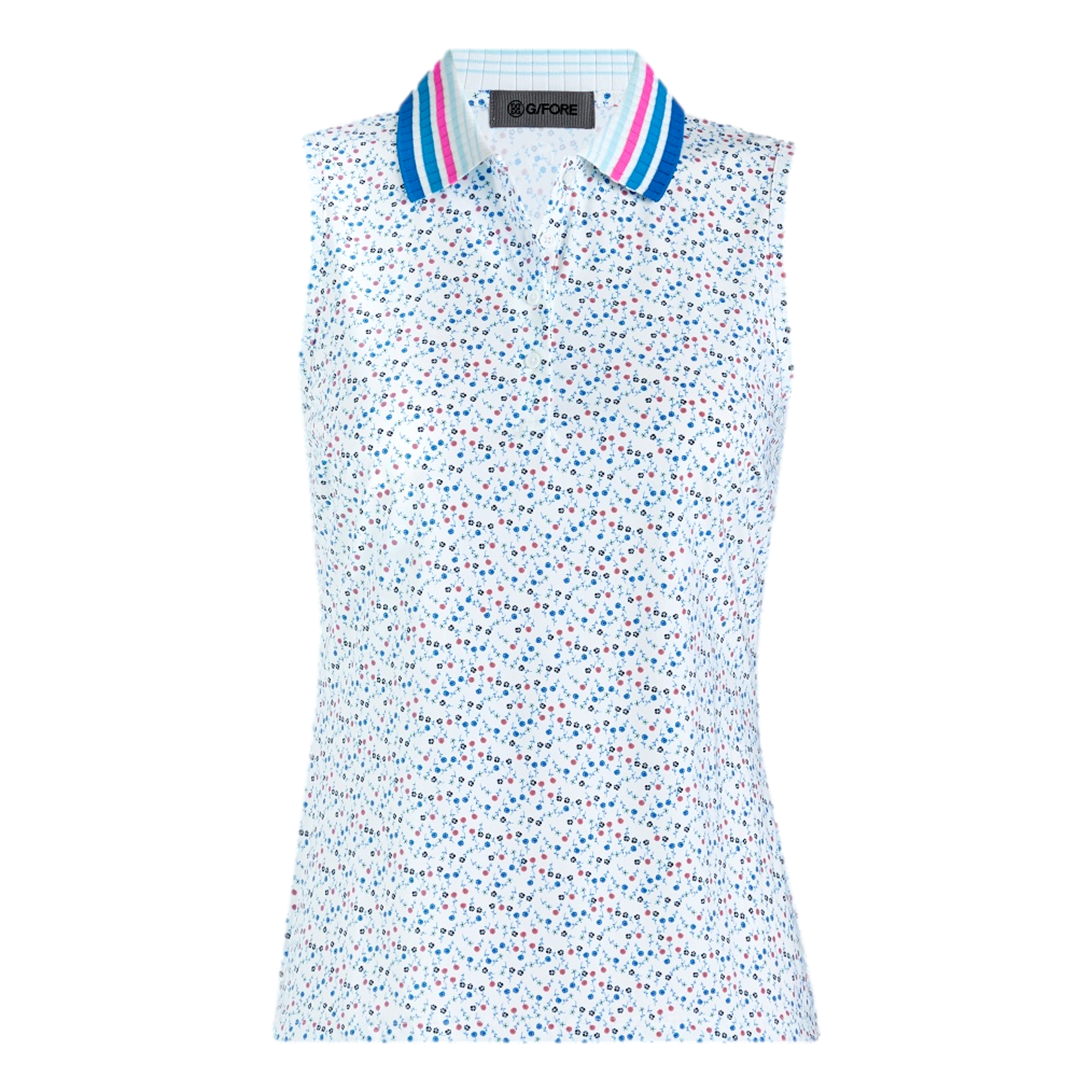 Aye Poppy Silky Tech Nylon Women's Sleeveless Golf Polo Shirt