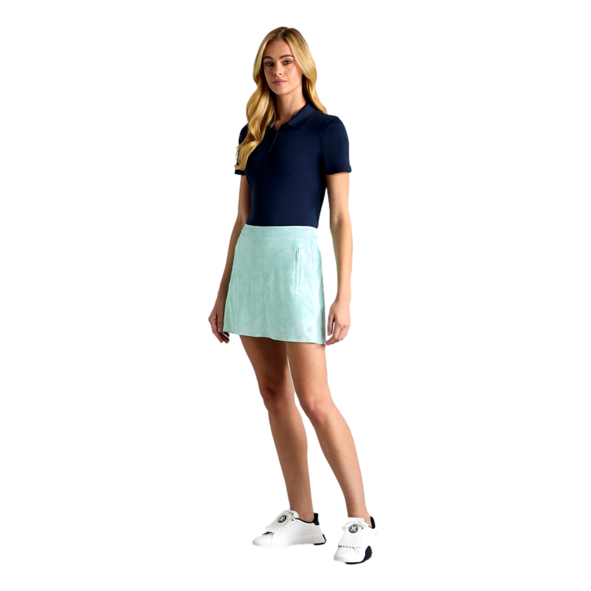 Hydrangea Tech Jersey A-Line 16" Skort
