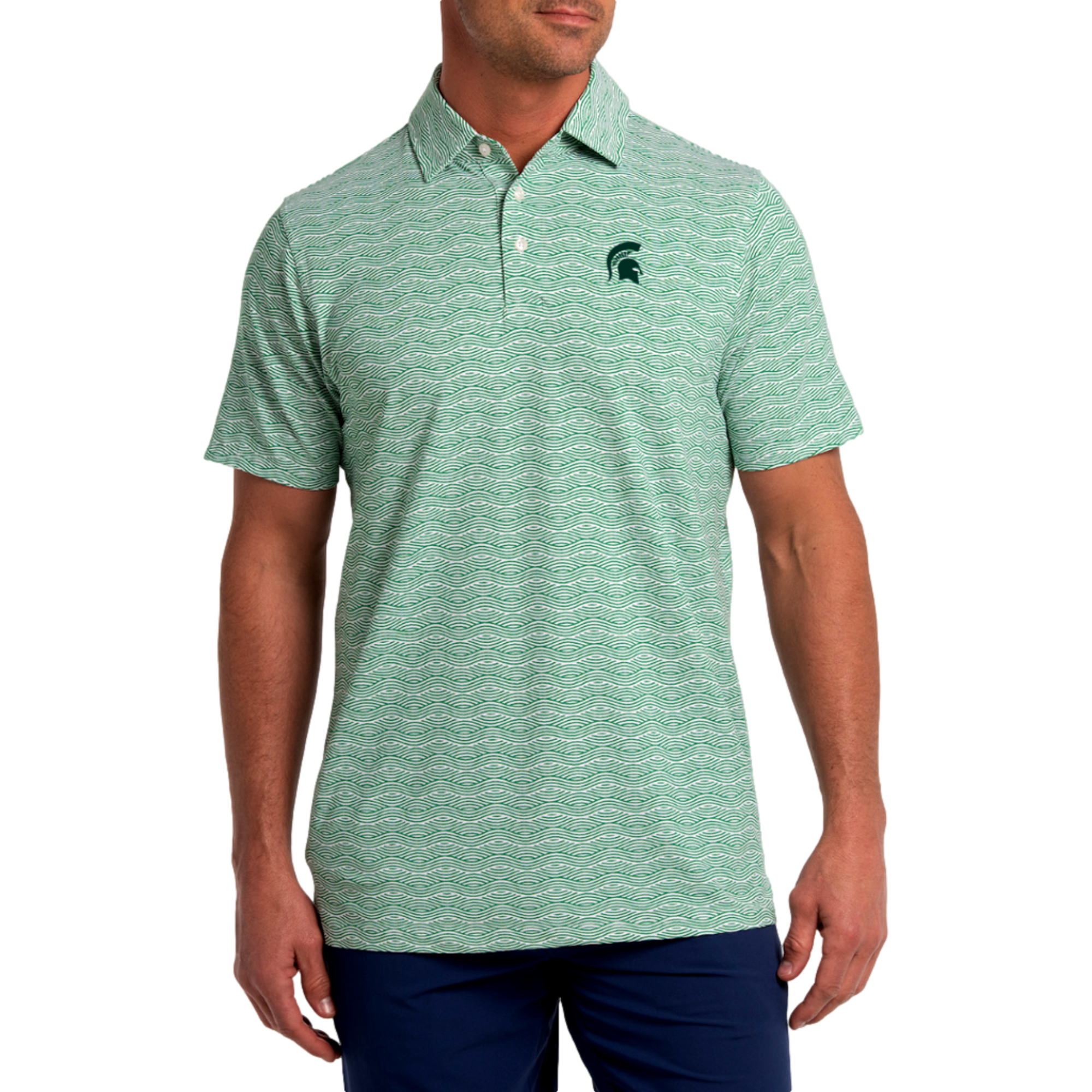 Michigan State Spartans Cool Captain Bly Polo Shirt