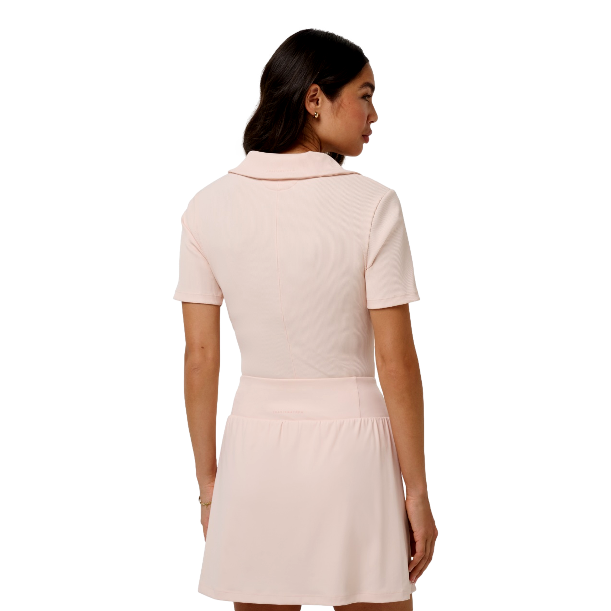 Moveknit V Neck Women's Short Sleeve Golf Polo Shirt