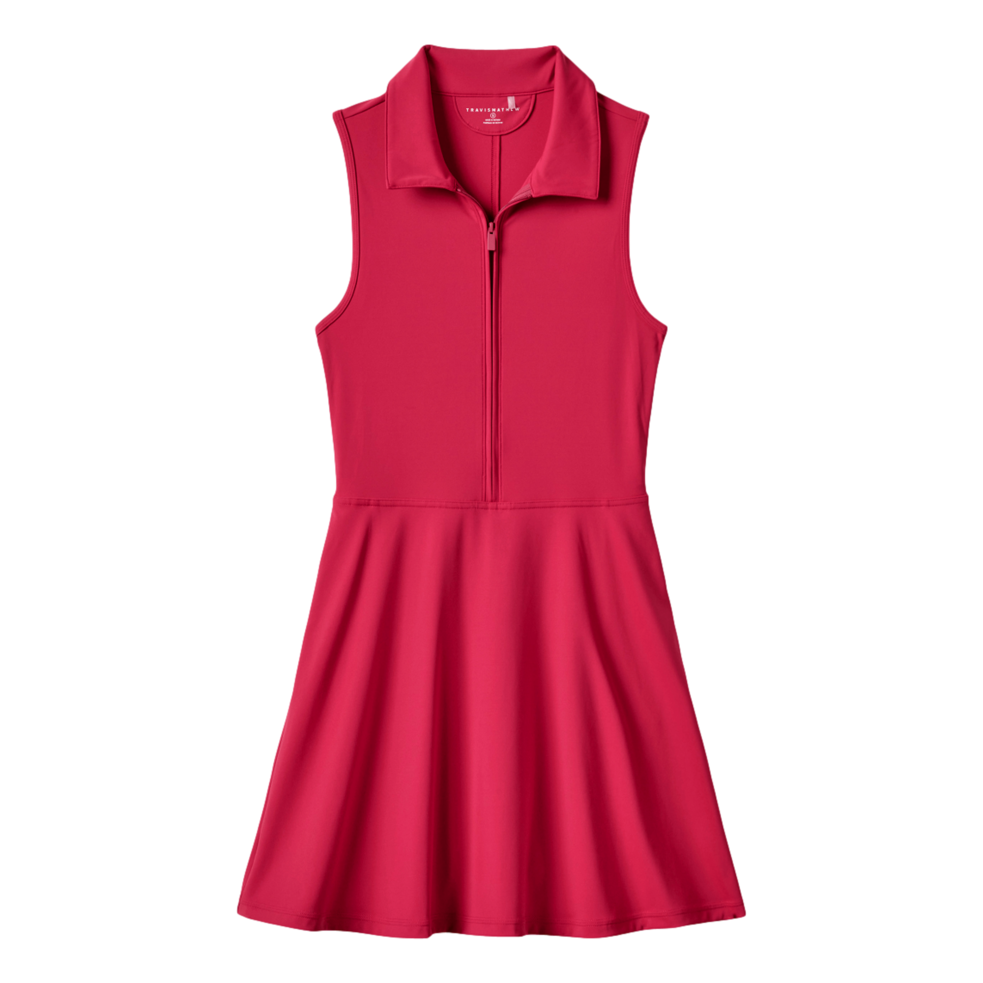 Moveknit Sleeveless Polo 2.0 Zip Dress