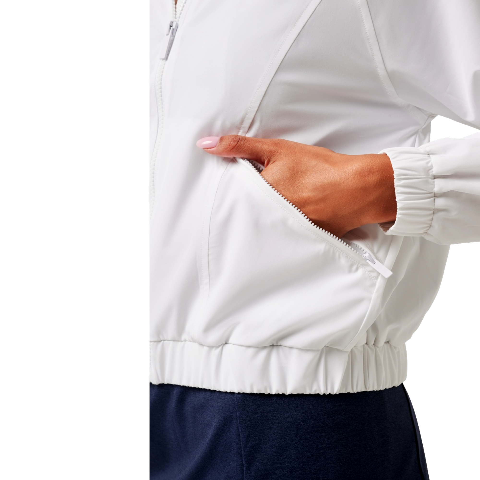 Women's Travel Day Tech Woven Full Zip Jacket