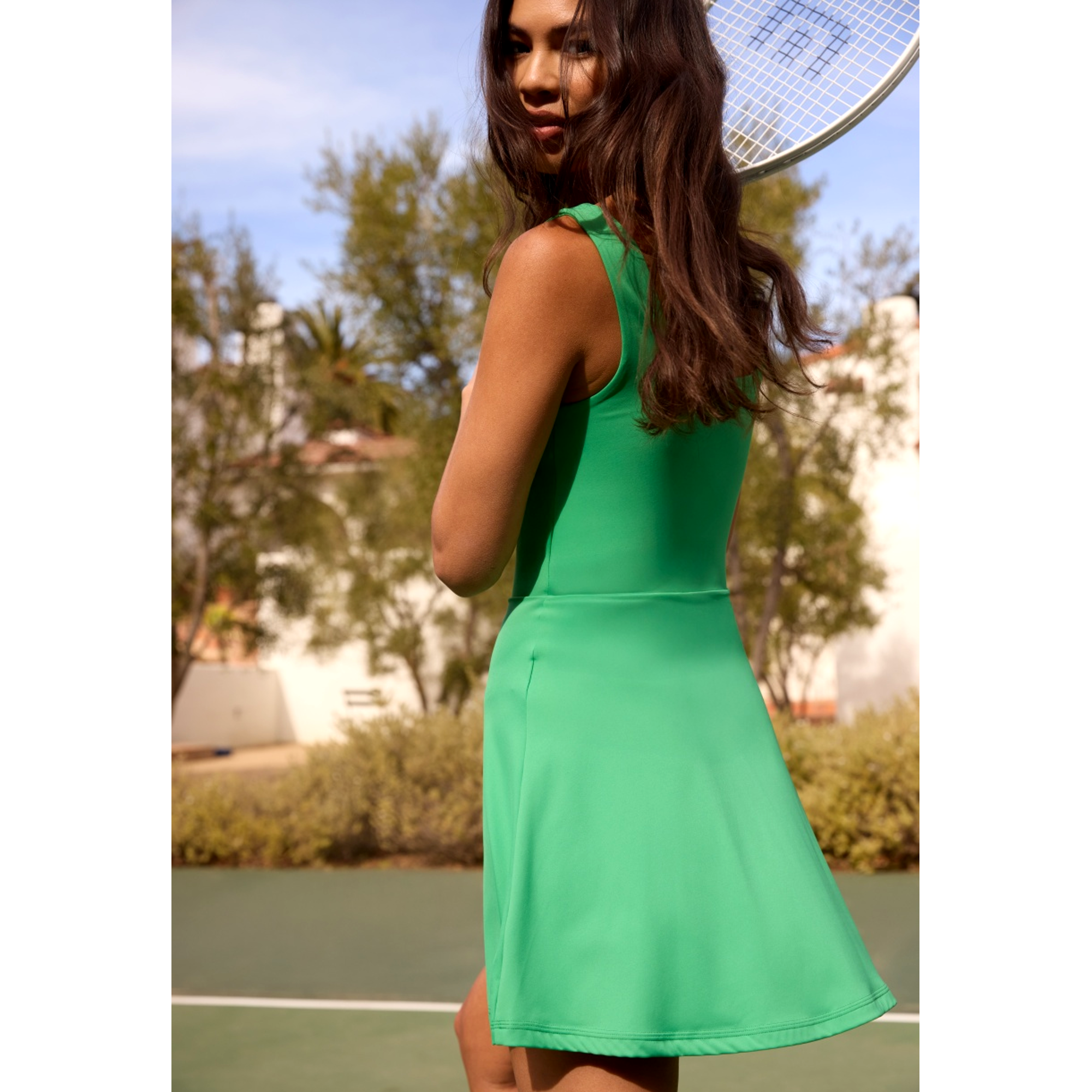 Night Bloom Women's Sleeveless Golf Dress