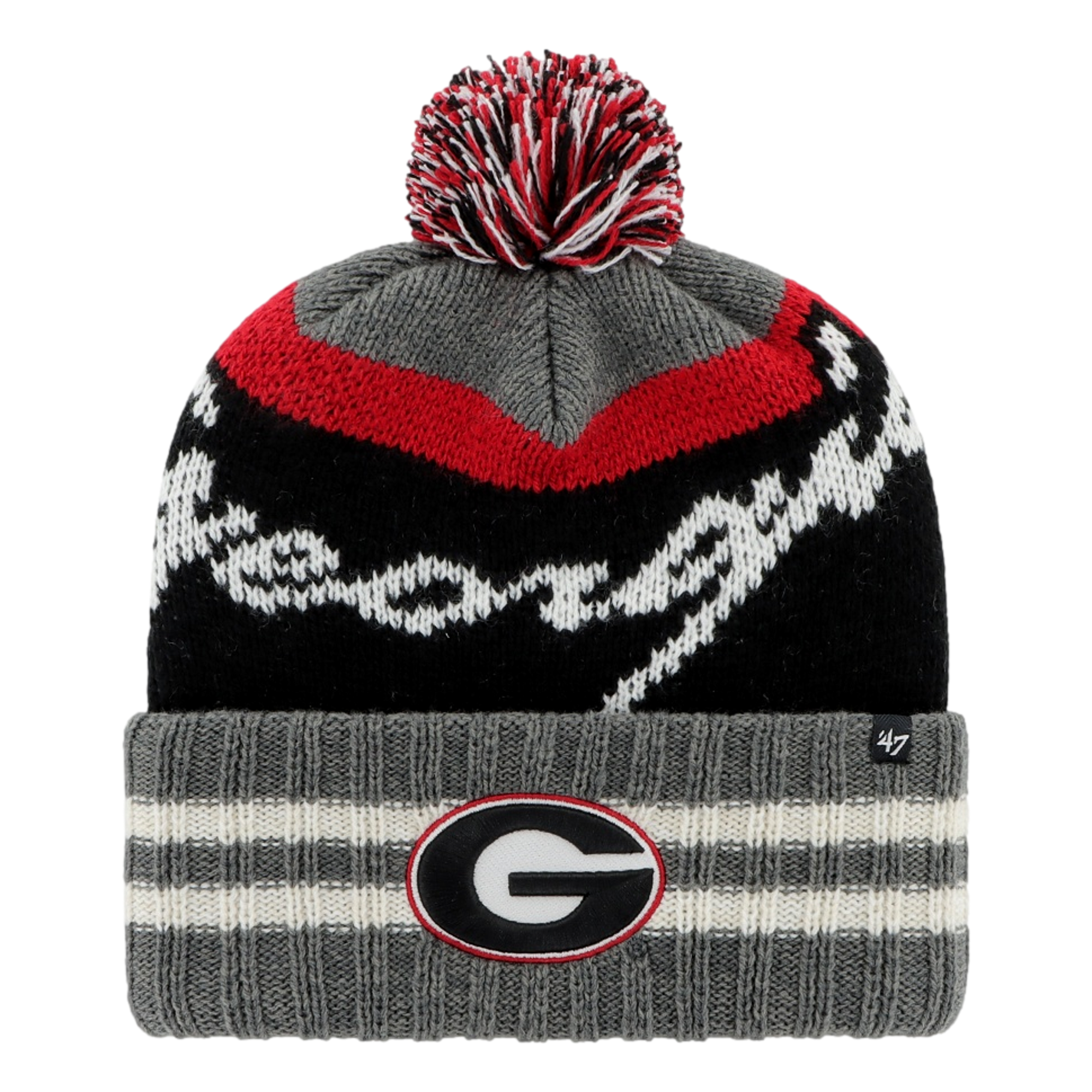 Georgia Bulldogs Hyperbolic  Cuff Knit Hat
