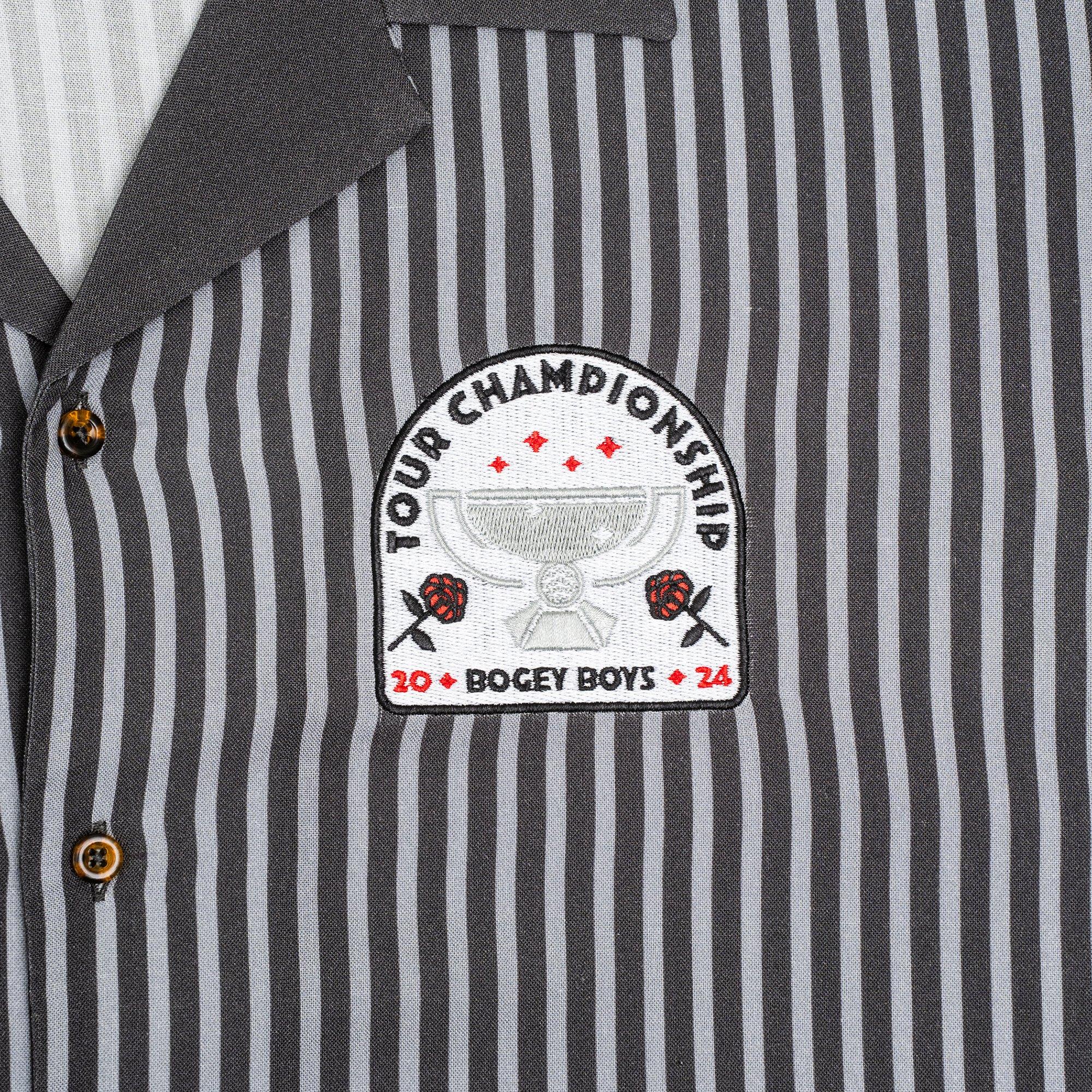 Tour Championship Striped Button-Up Shirt