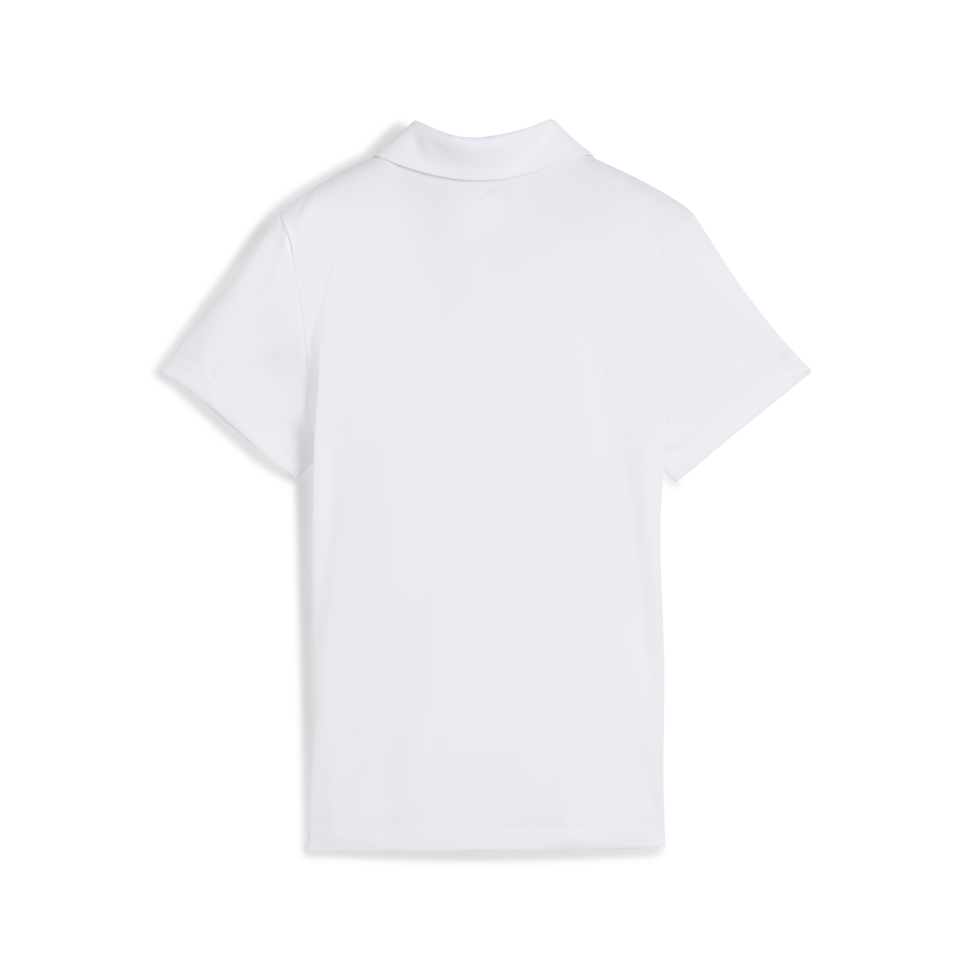 Girls Solid Short Sleeve Polo