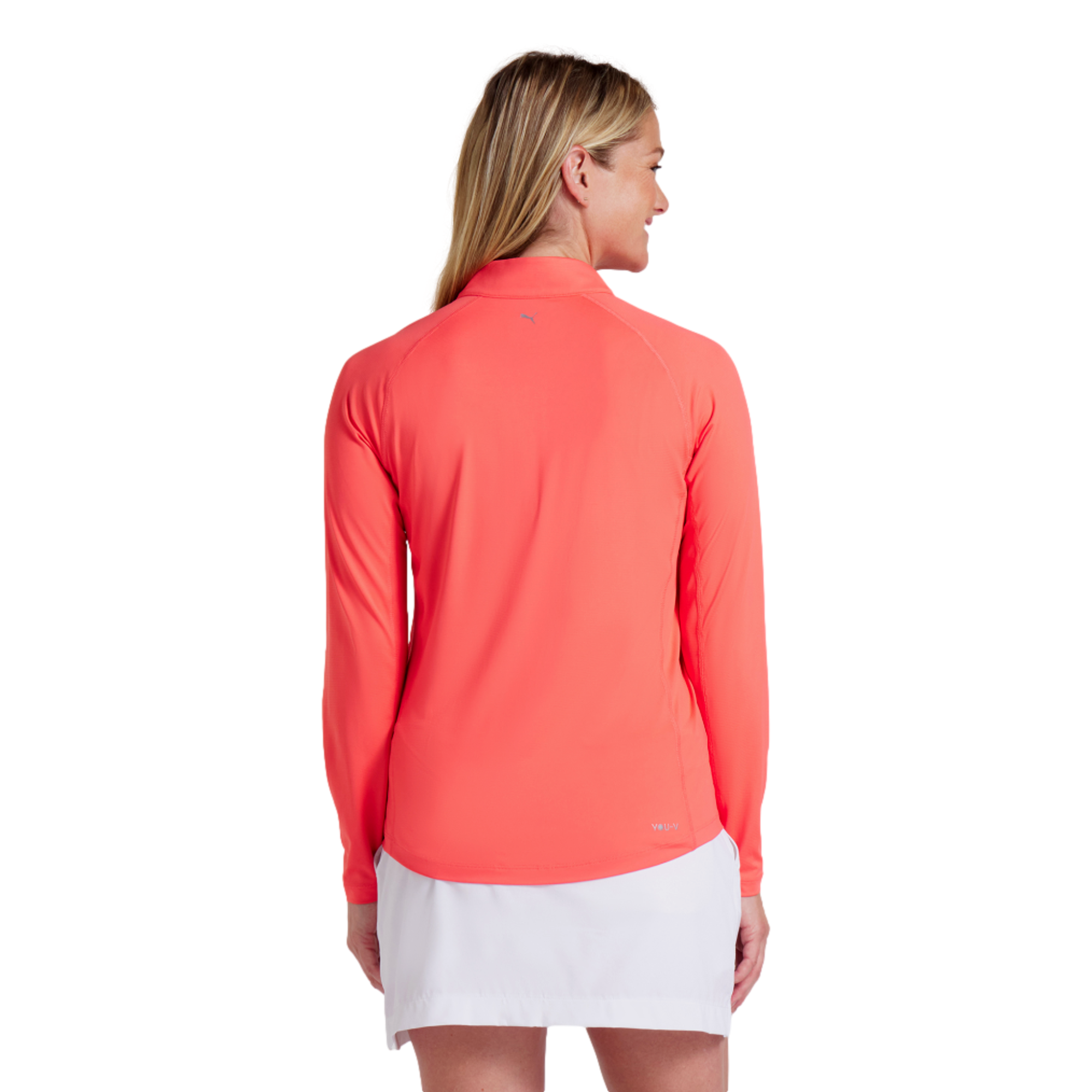 Women's You-V Solid Quarter Zip