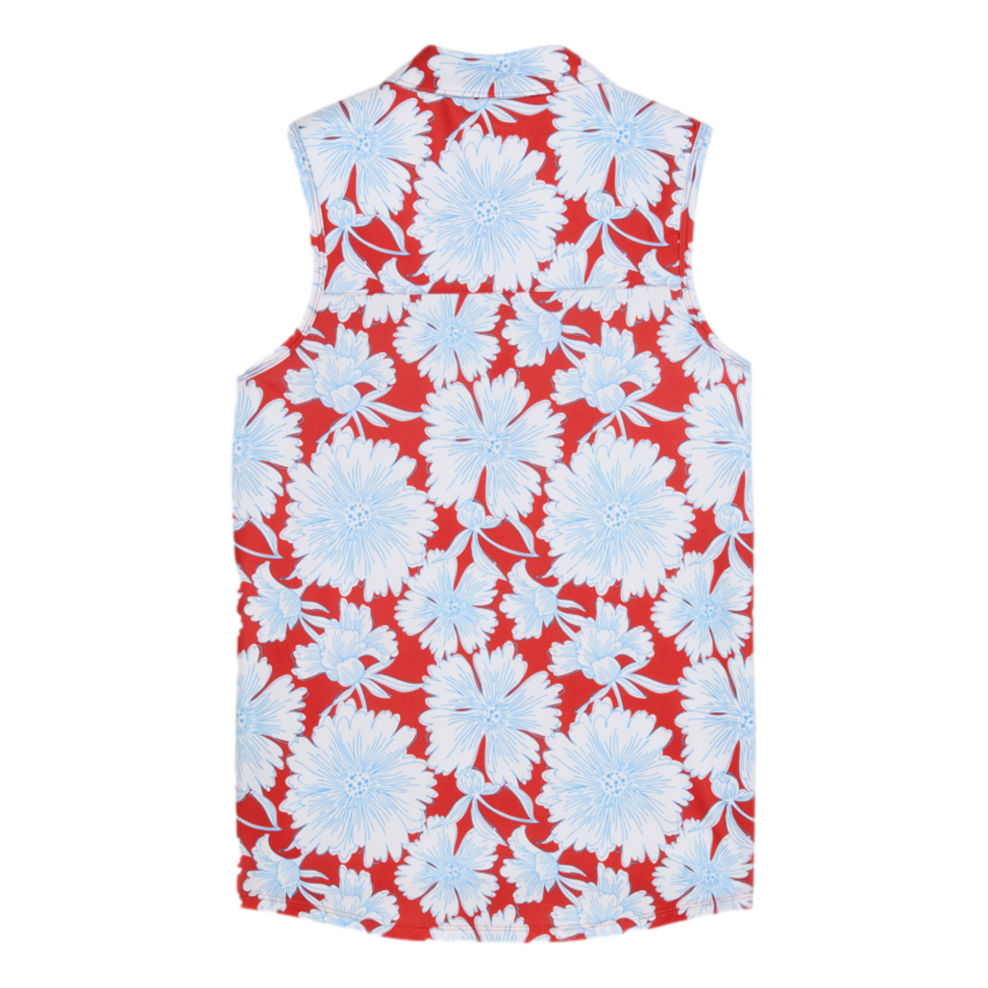CLOUDSPUN Botanic Sleeveless Golf Polo Shirt