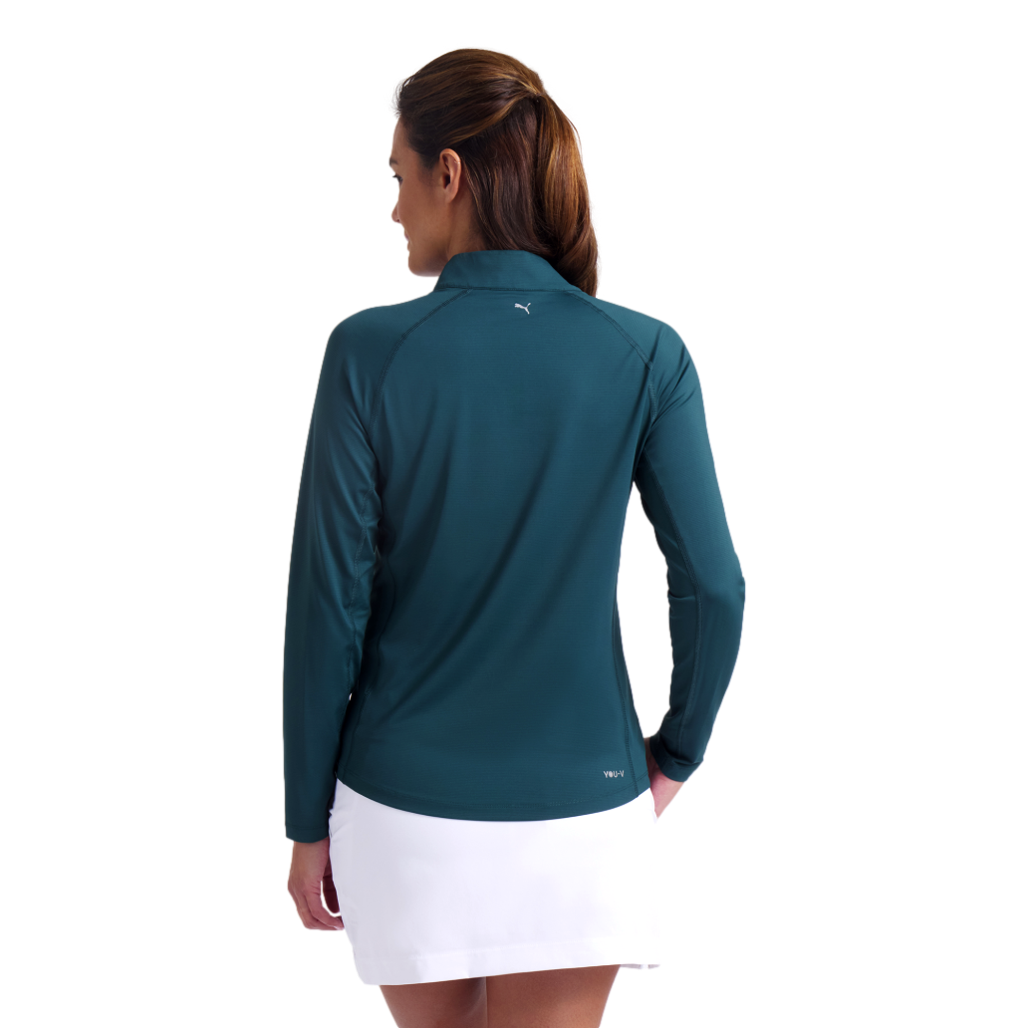Women's You-V Solid Quarter Zip