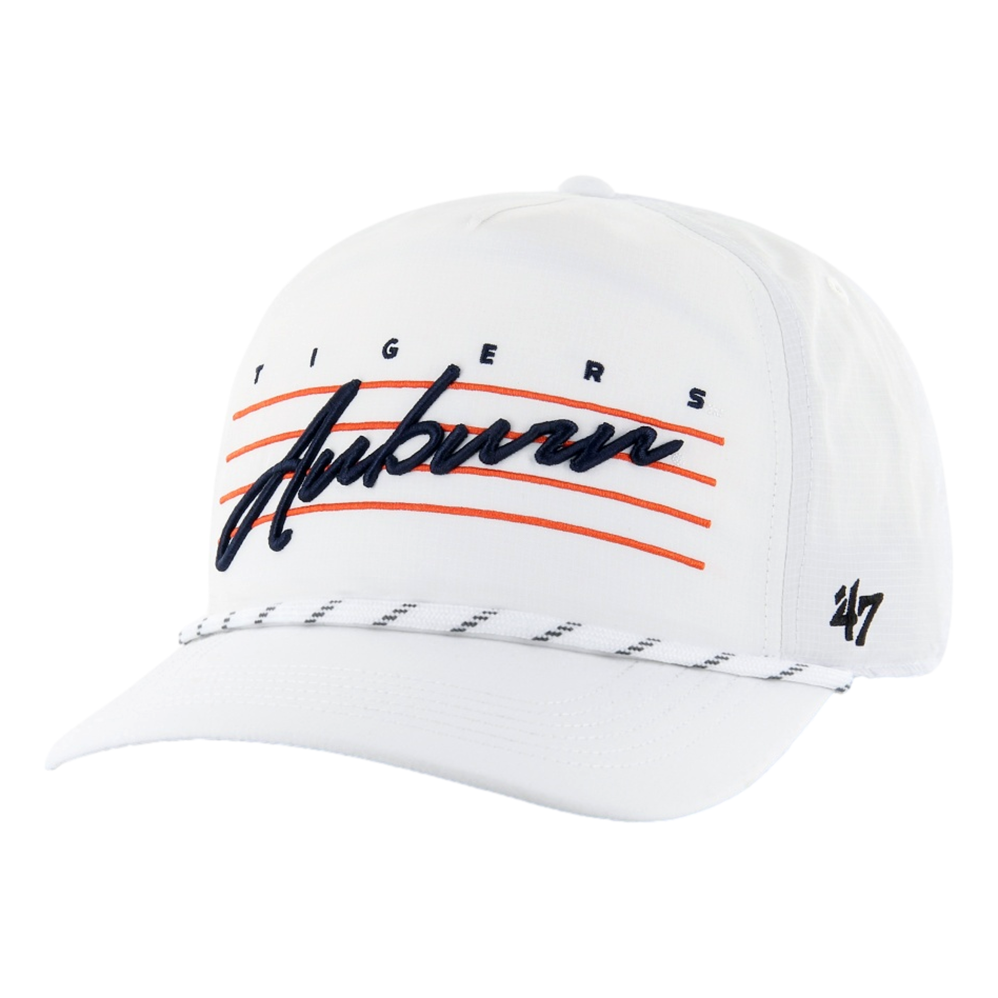 Auburn Tigers White Downburst Hitch Hat PGA TOUR Superstore