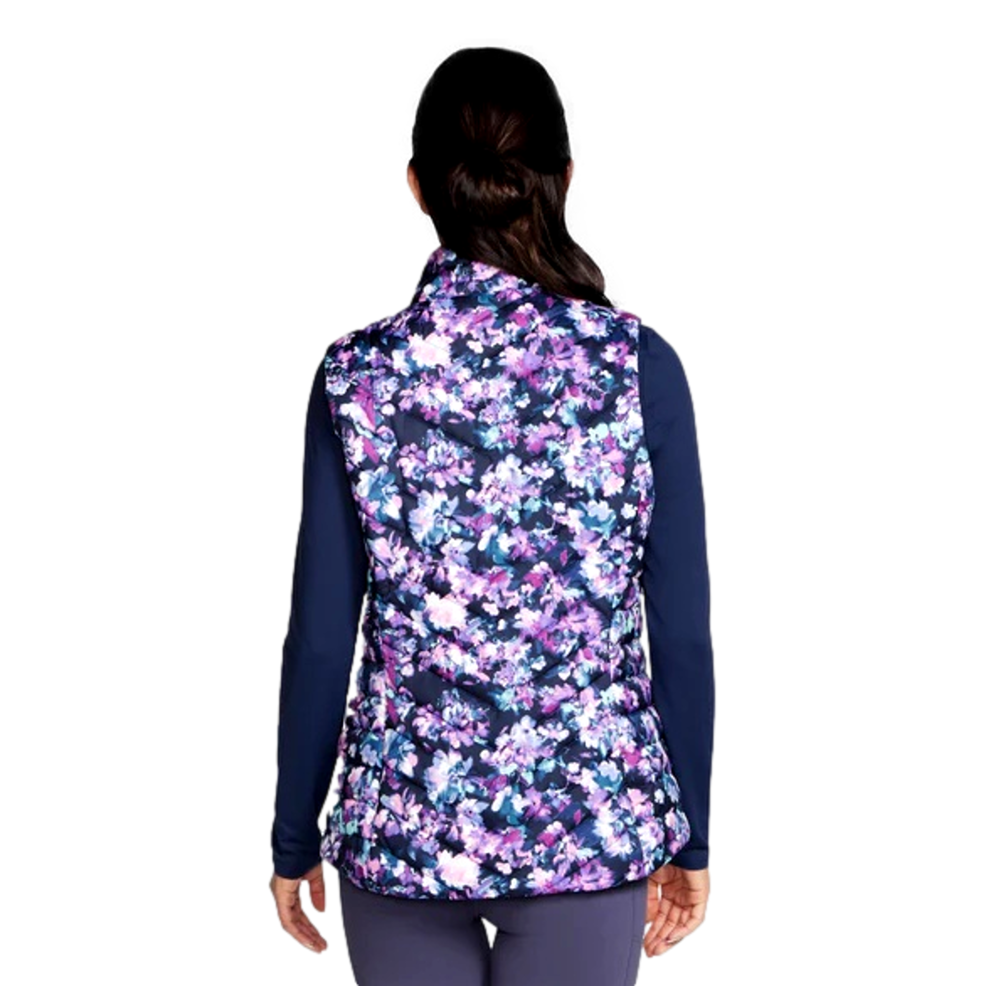 Women's Go Shield Mist Floral Sleeveless  Vest