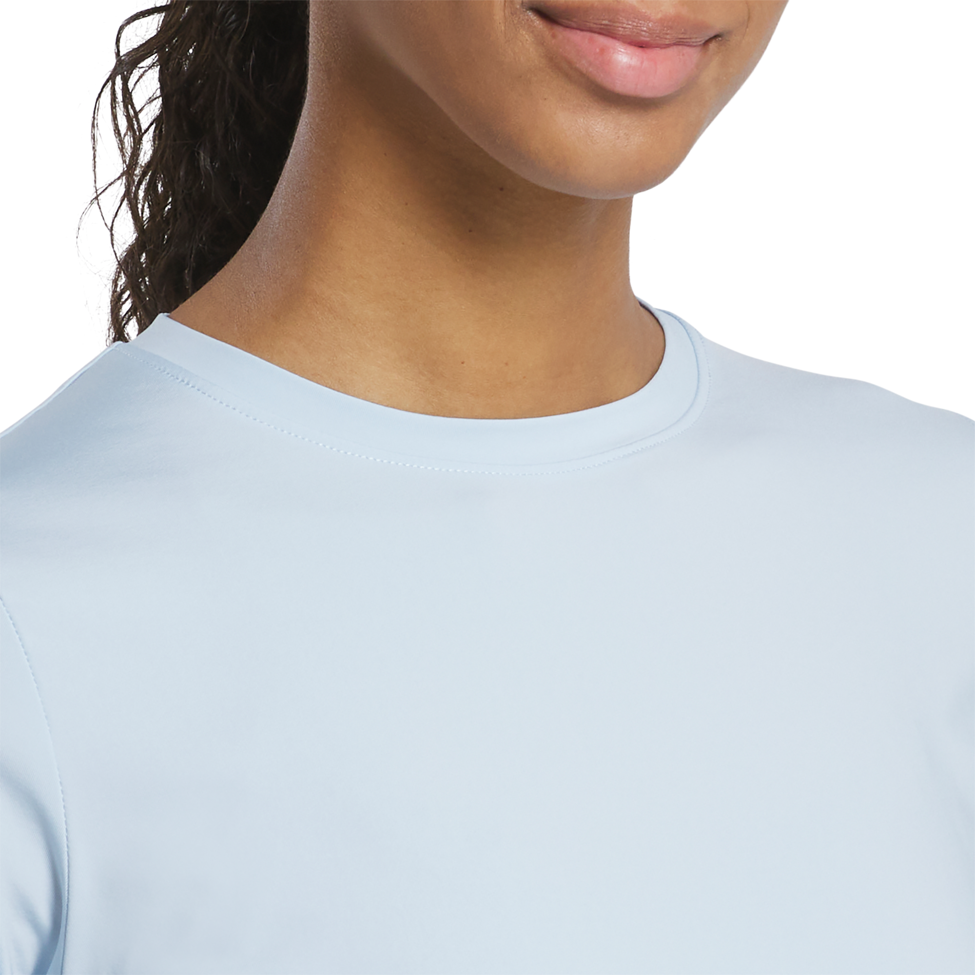 Sun Protection Crewneck Women's Long Sleeve Golf Shirt