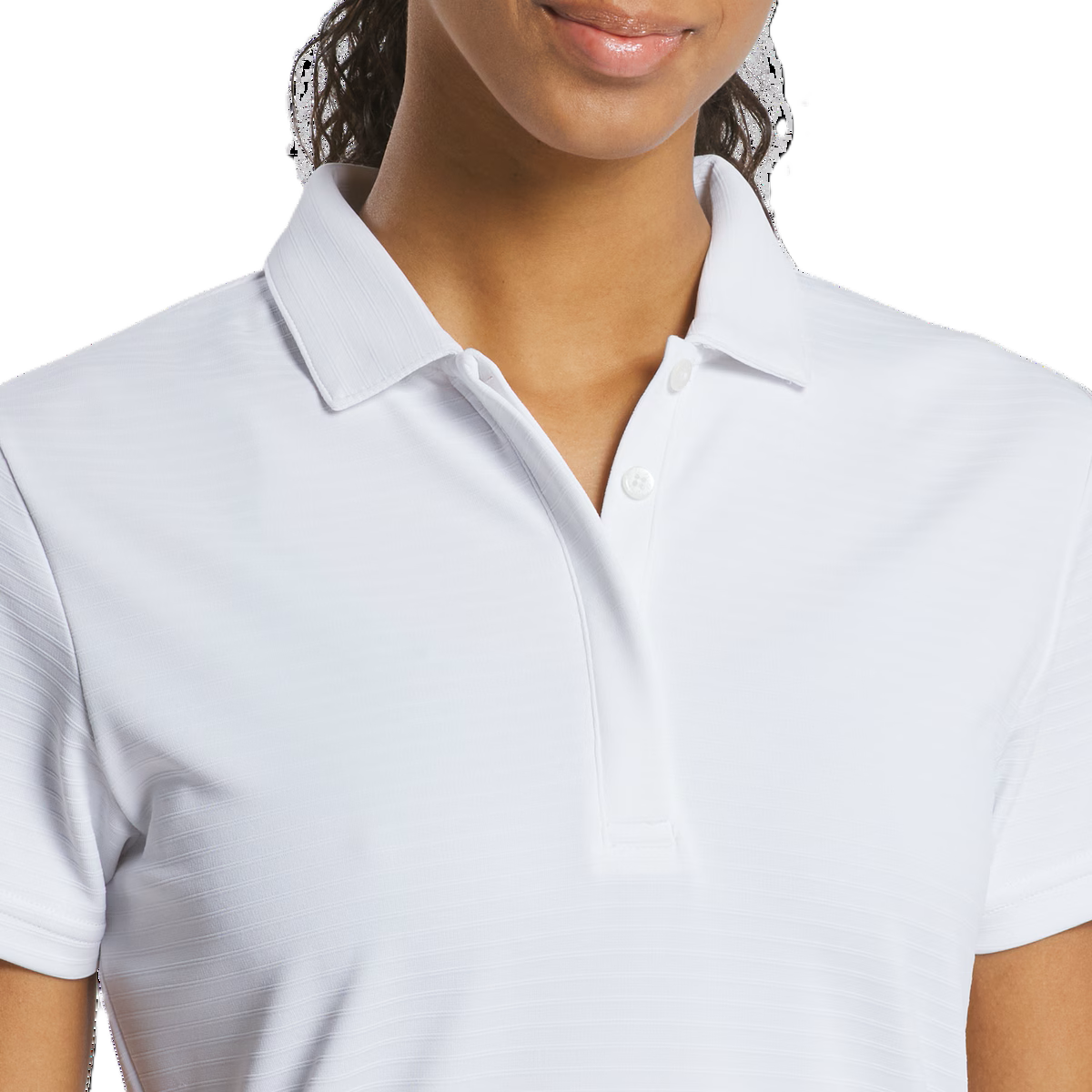 Jaquard Women's Short Sleeve Golf Shirt