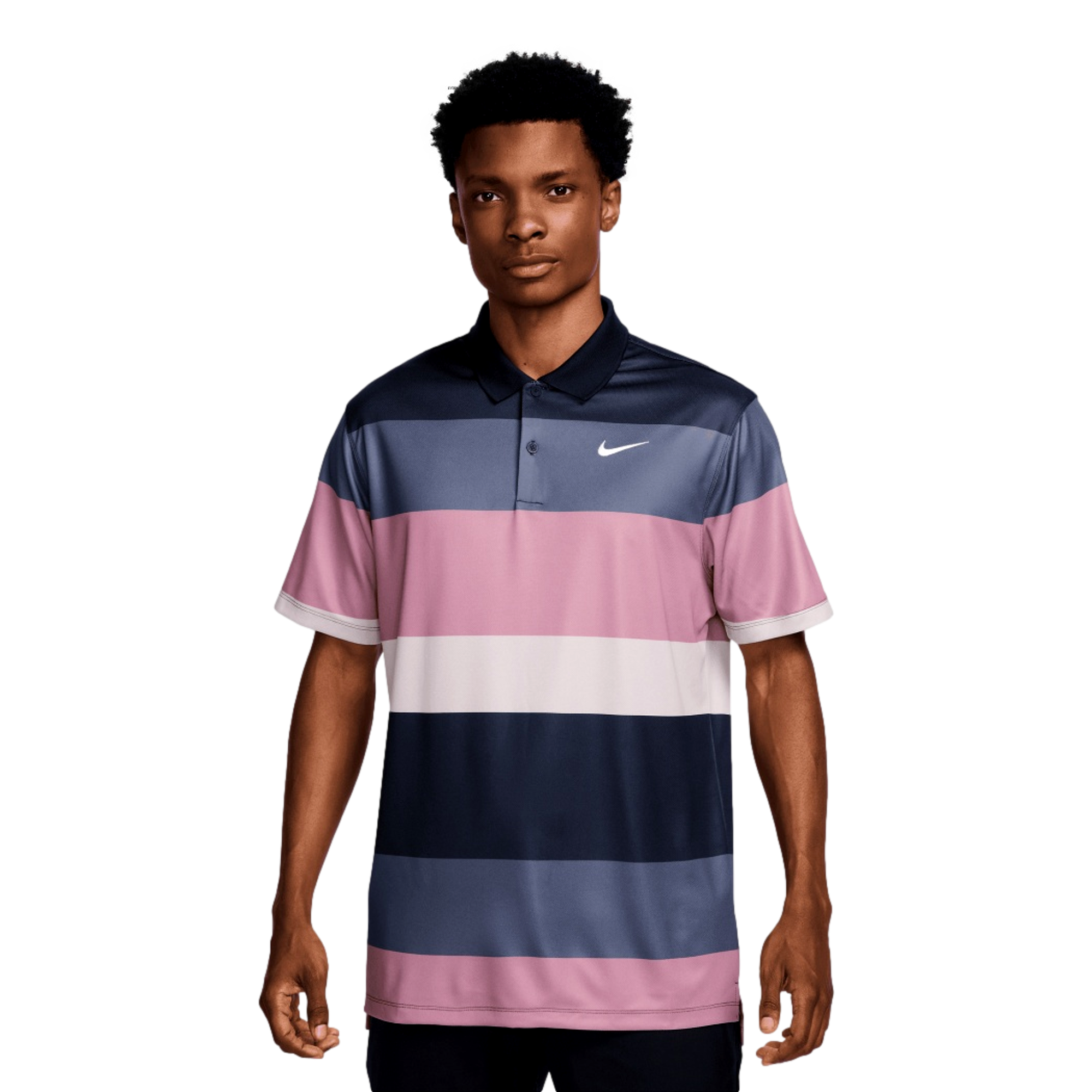 Victory + Striped Polo Shirt