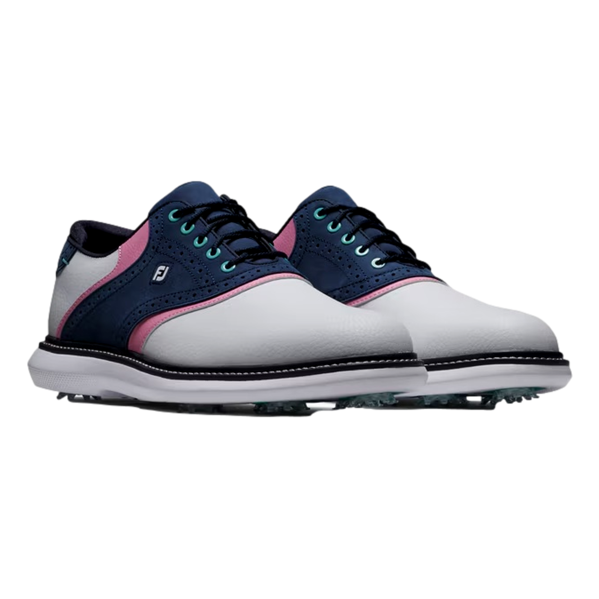 New Wave Traditions Men's Spiked Golf Shoes
