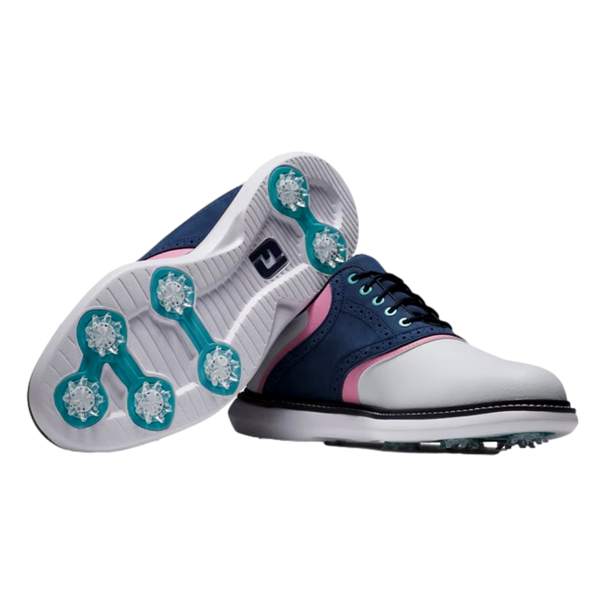 New Wave Traditions Men's Spiked Golf Shoes