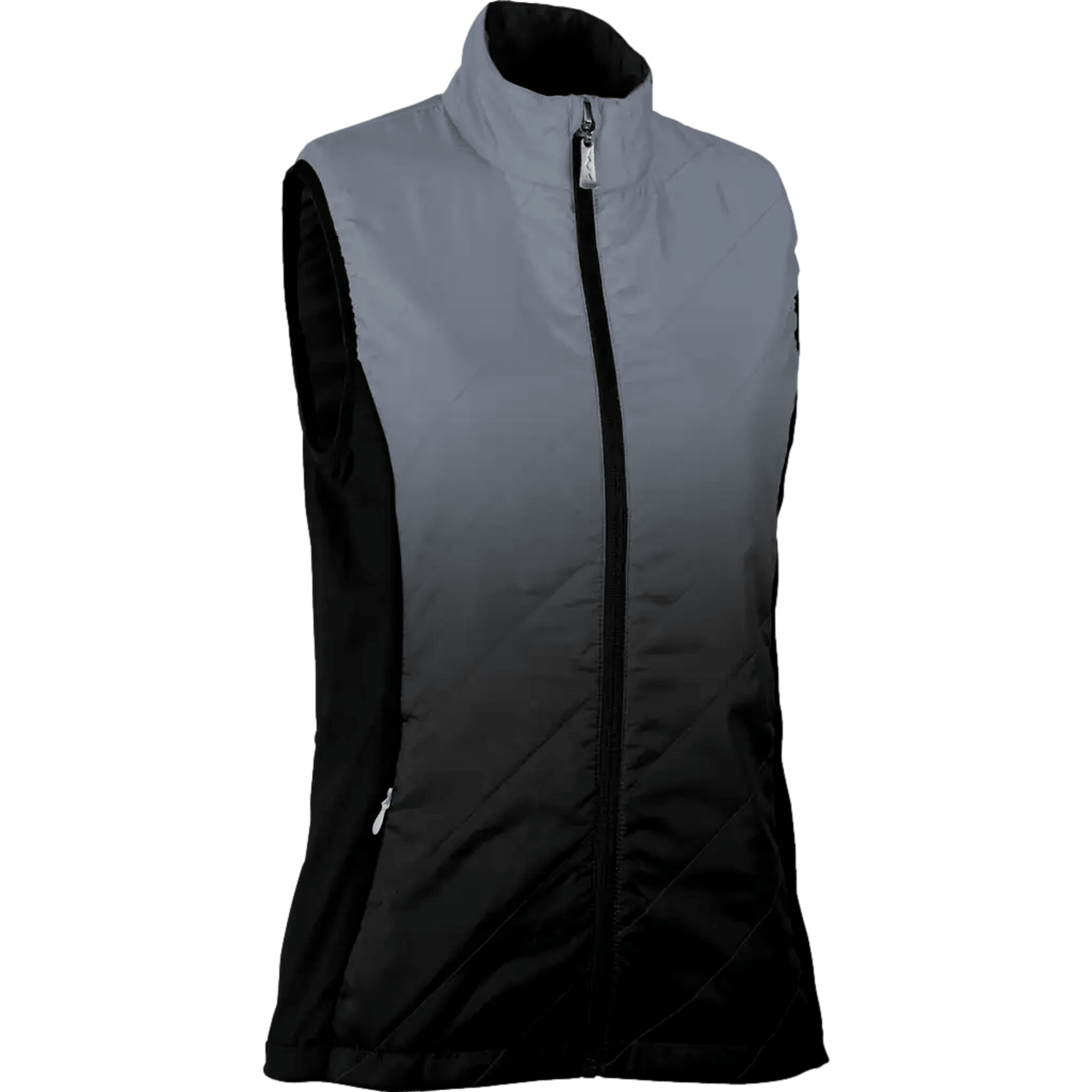 Full Zip Gradient Women's Golf Vest