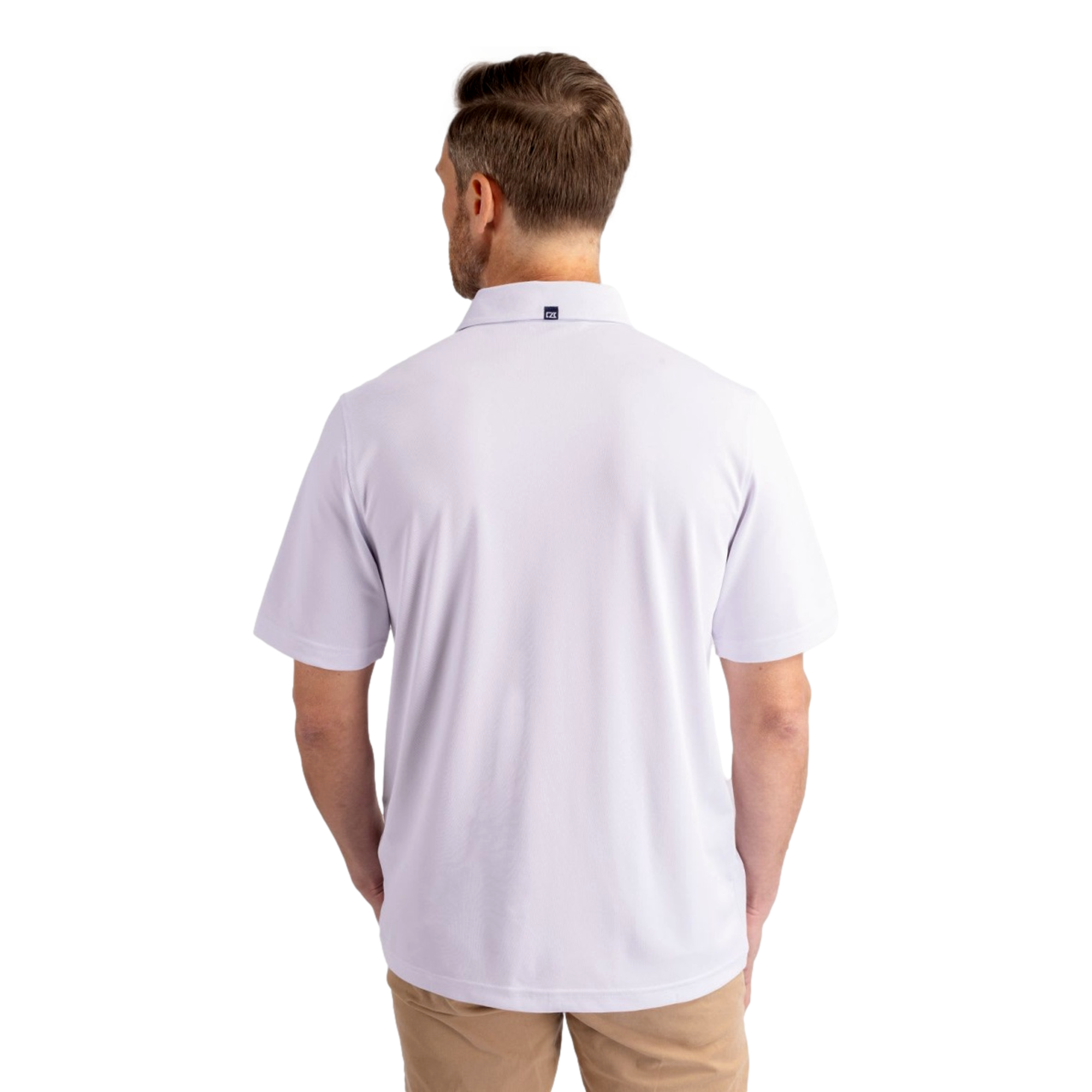 Texas A&M Aggies Cutter & Buck Virtue Eco Pique Recycled Men's Big and Tall Short Sleeve Golf Polo Shirt