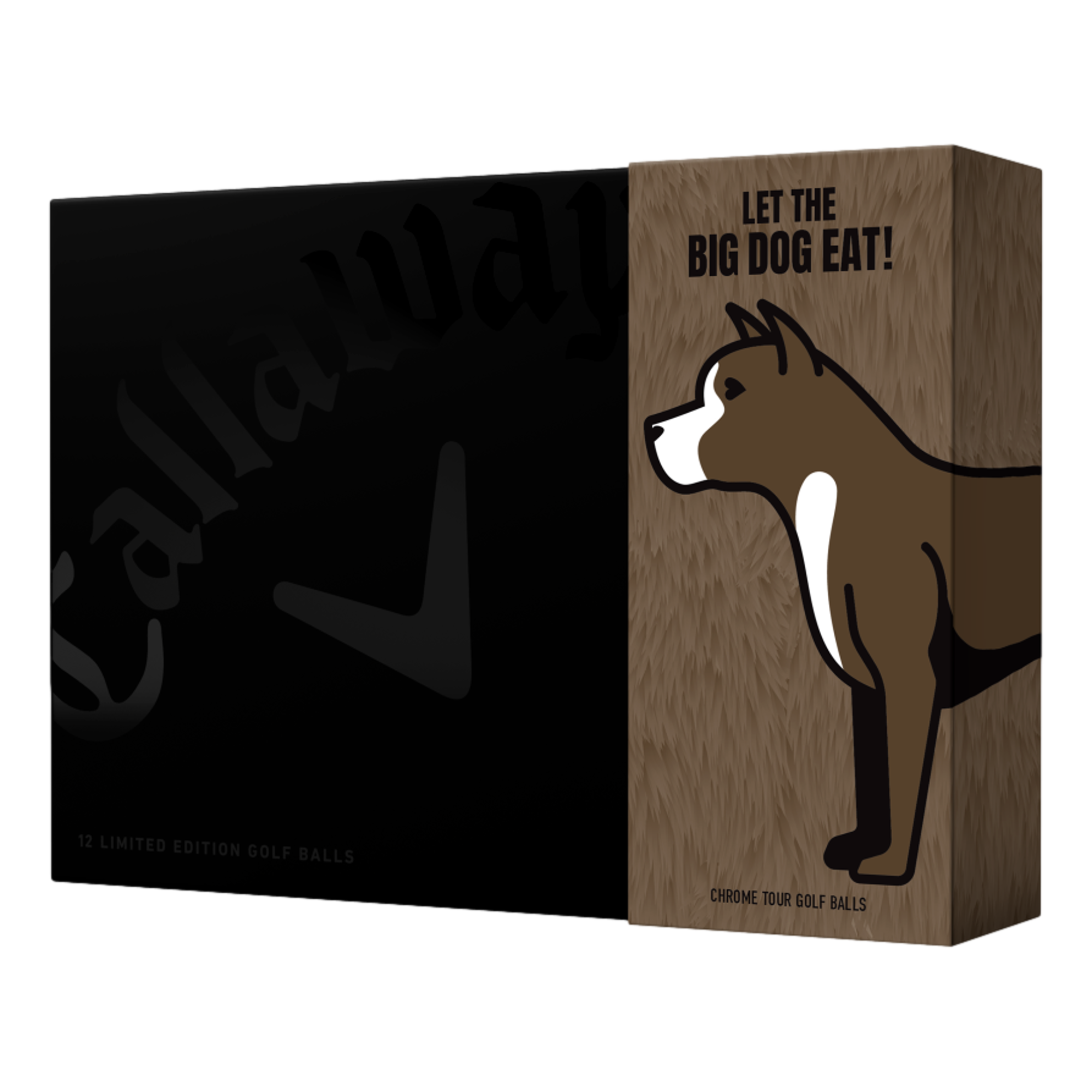 Chrome Tour Let the Big Dog Eat – Pit Bull Golf Balls