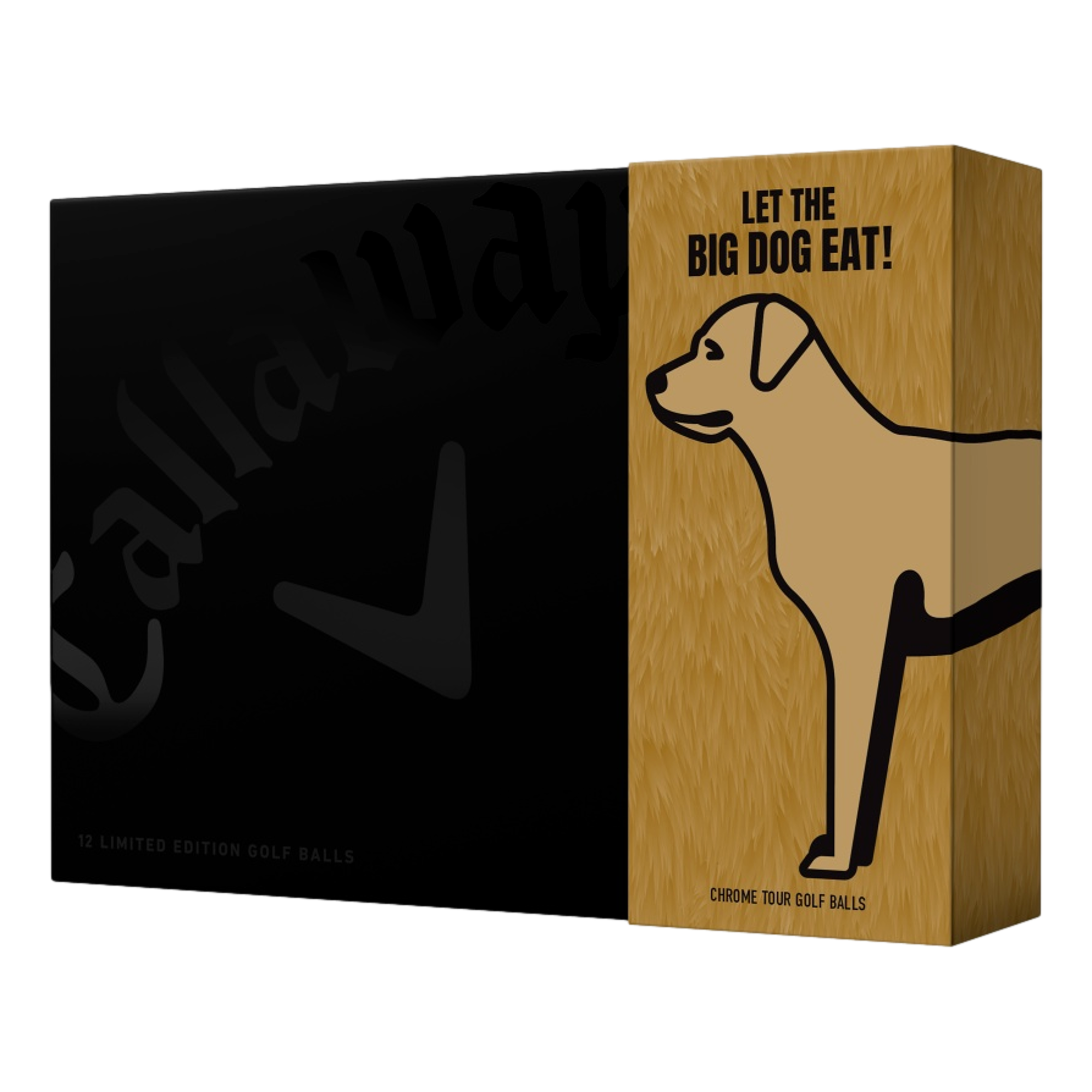Chrome Tour Let the Big Dog Eat &ndash; Labrador Golf Balls