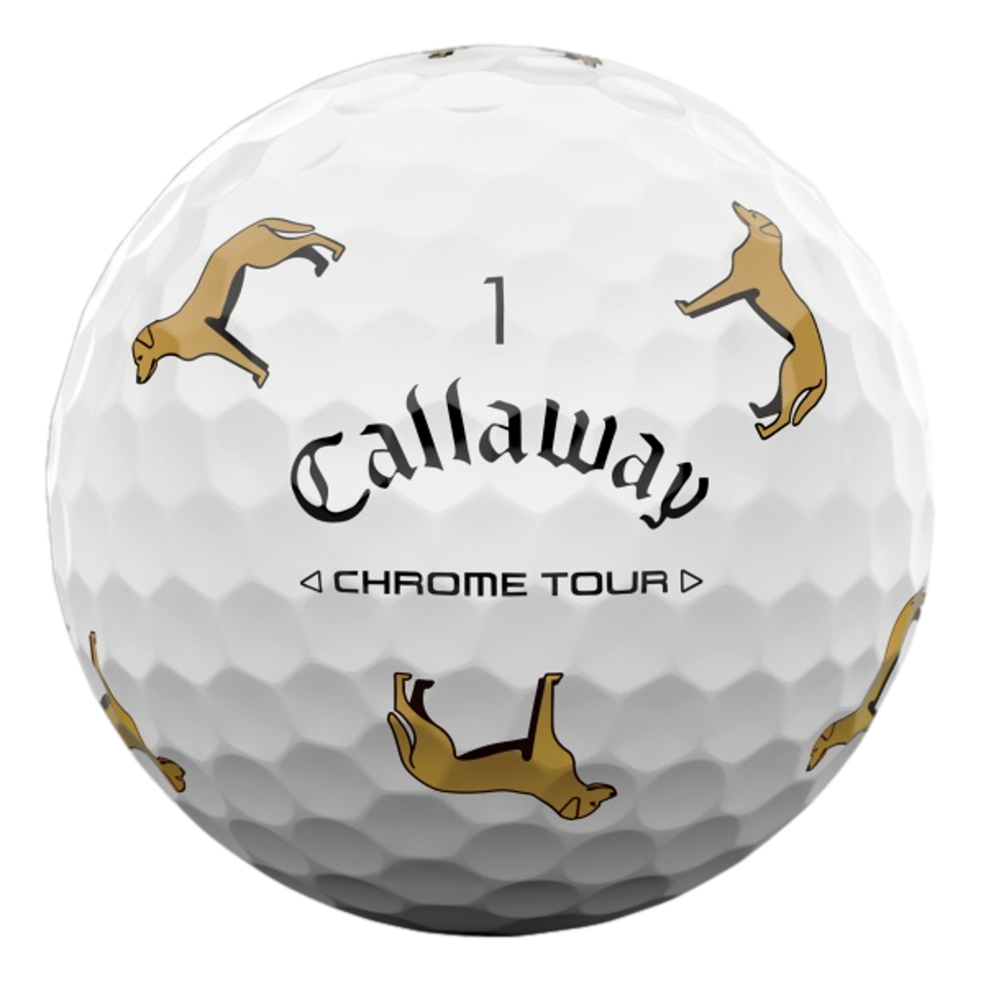 Chrome Tour Let the Big Dog Eat &ndash; Labrador Golf Balls