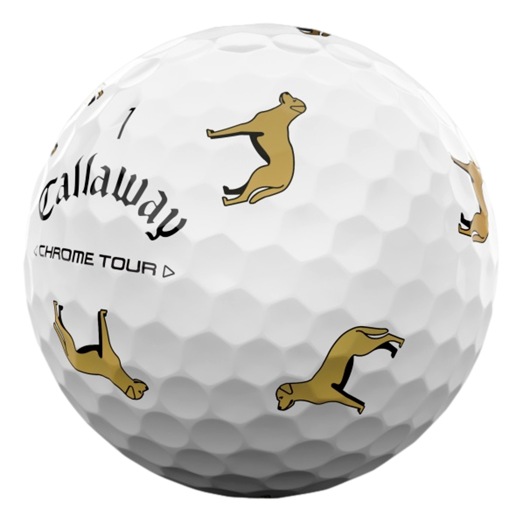 Chrome Tour Let the Big Dog Eat &ndash; Labrador Golf Balls