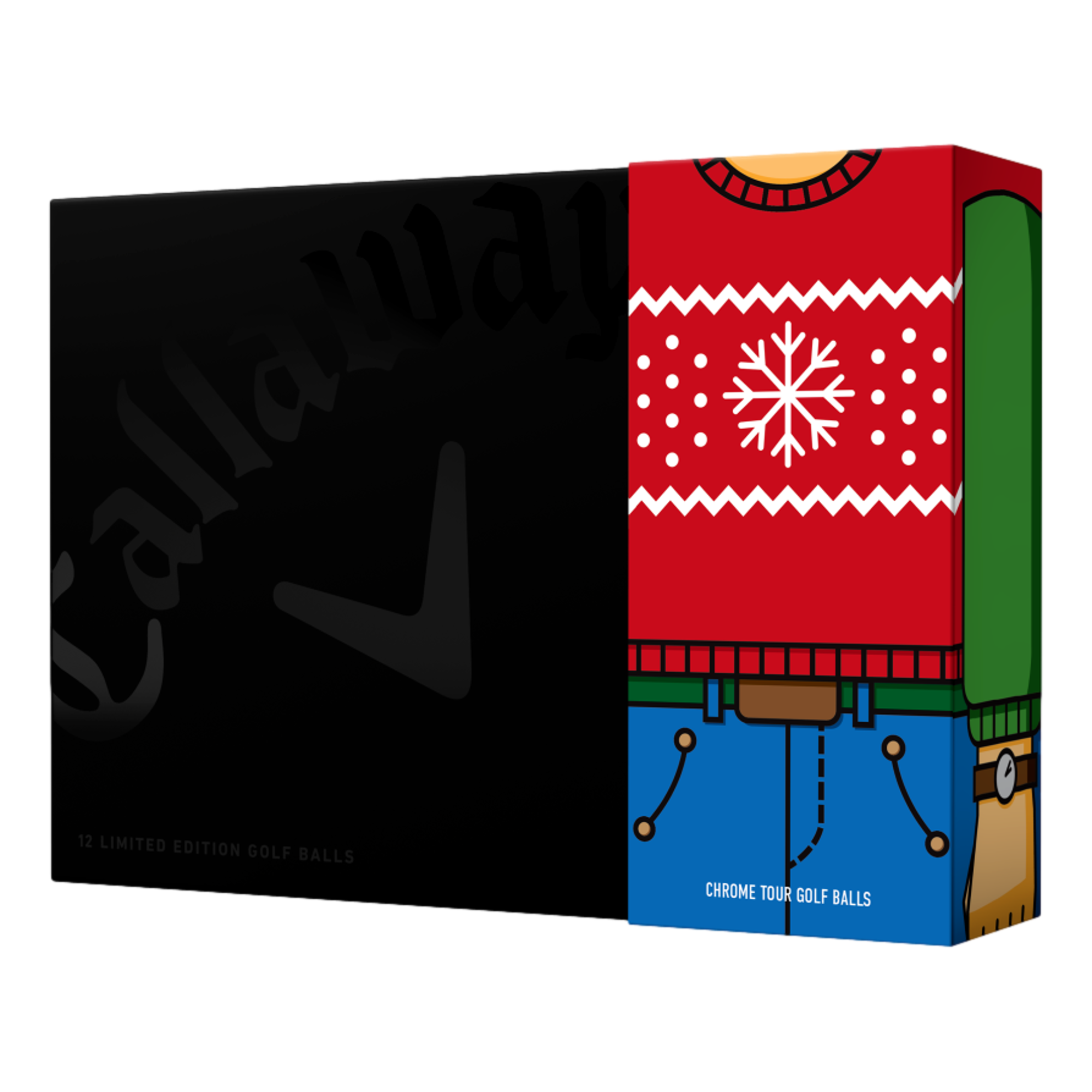 Chrome Tour 2024 TRVS Ugly Sweater Golf Balls