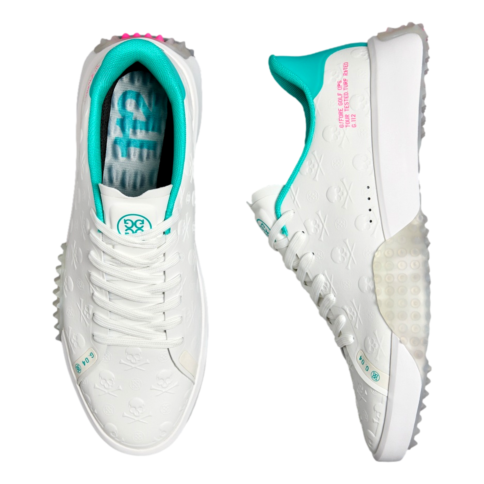 Men's G.112 Embossed Skull & Tees Golf Shoe