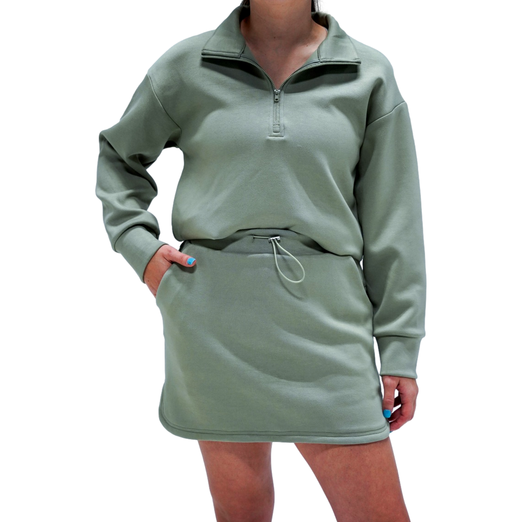 Scuba Drawstring Women's 16" Golf Skort