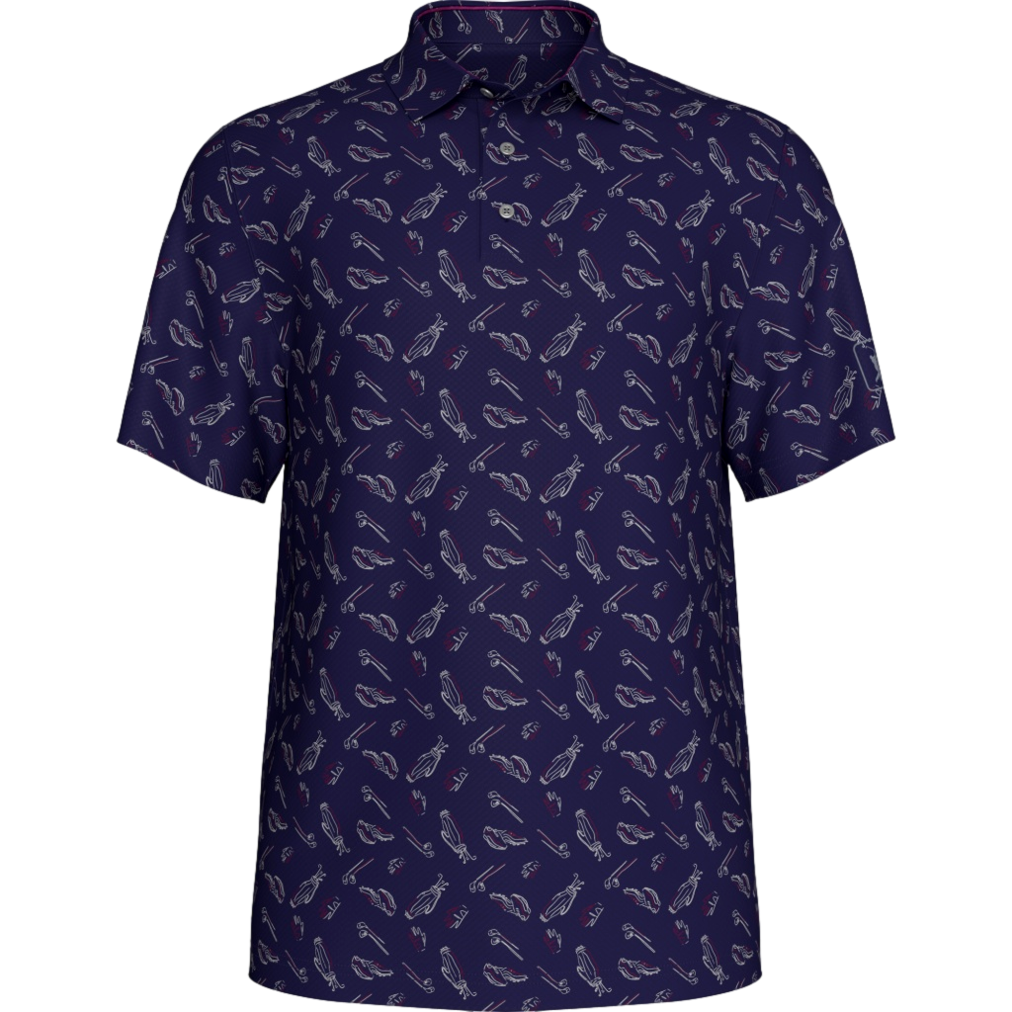 Boys Solar Print Short Sleeve Polo Shirt