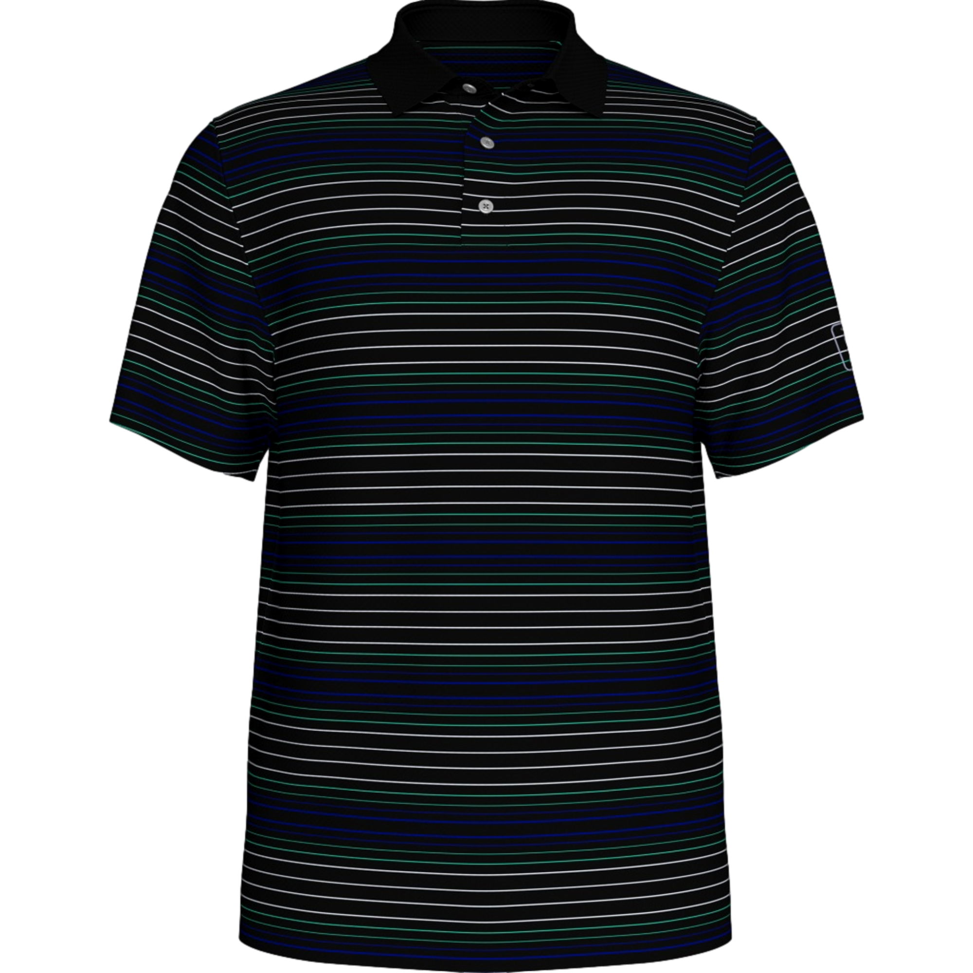 Boys Altered Stripe Polo Shirt