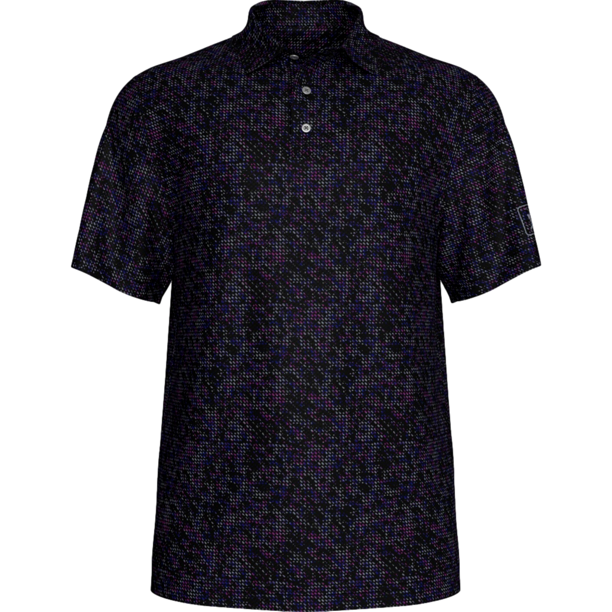 Boys Geo Print Polo Shirt