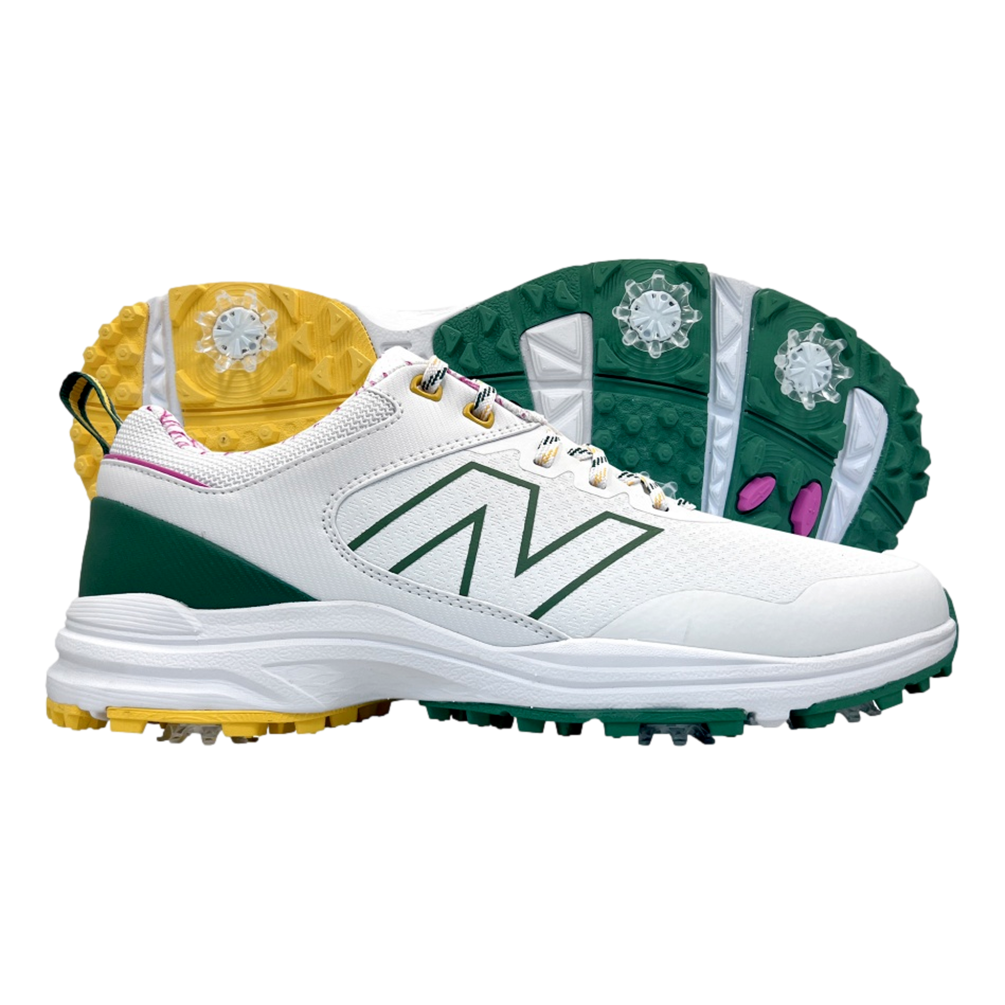 USモデル ニューバランス ゴルフ シューズ メンズ ブライトン V2 緑 白 Brighton V2 Golf Shoes | PGA TOUR Superstore